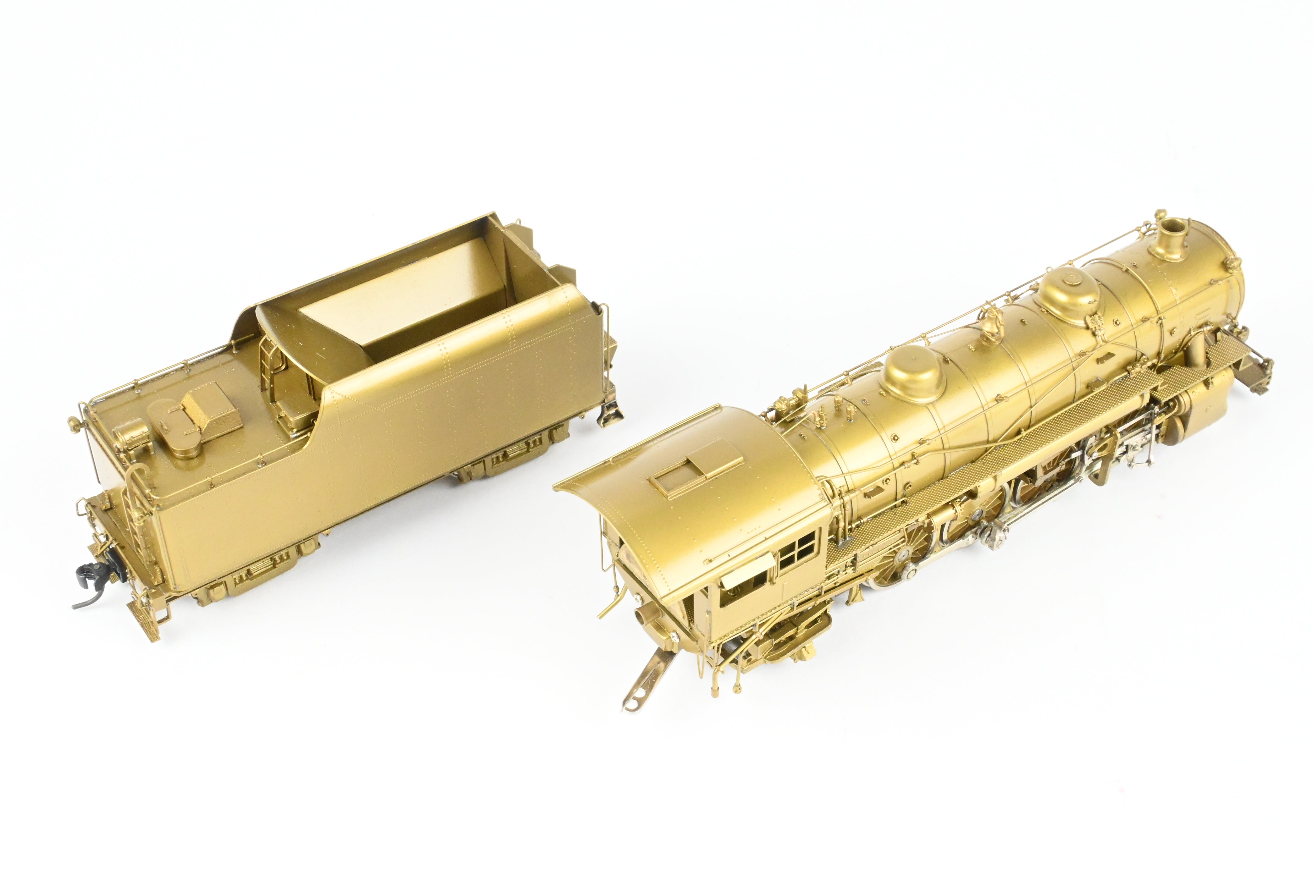 High - Quality HO Scale Brass Key Imported Steam Locomotive from NYC - New York Central #1594 H - 5s Class 2 - 8 - 2 Mikado Model