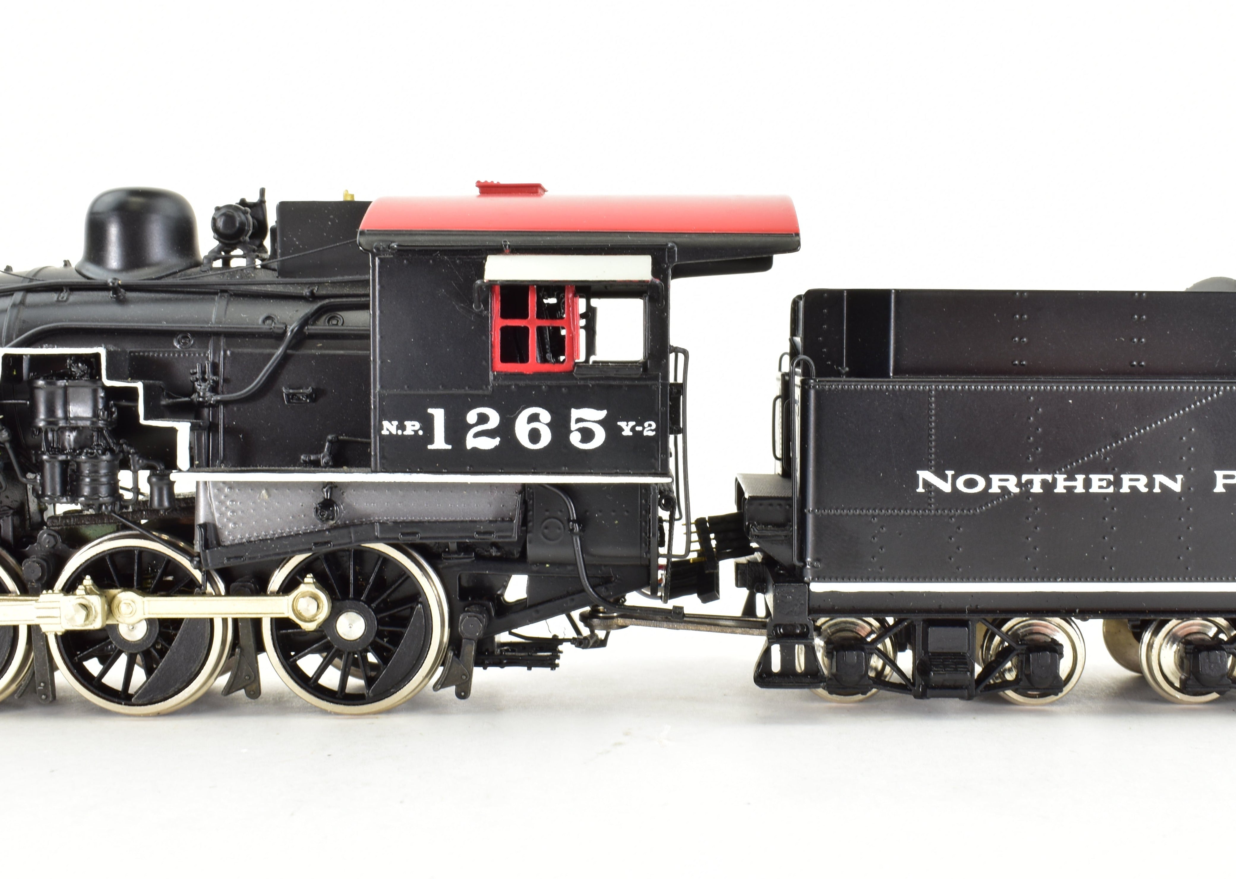 HO Scale Brass Northern Pacific Y - 2 2 - 8 - 0 FP #1265 by W&R with DCC & Sound