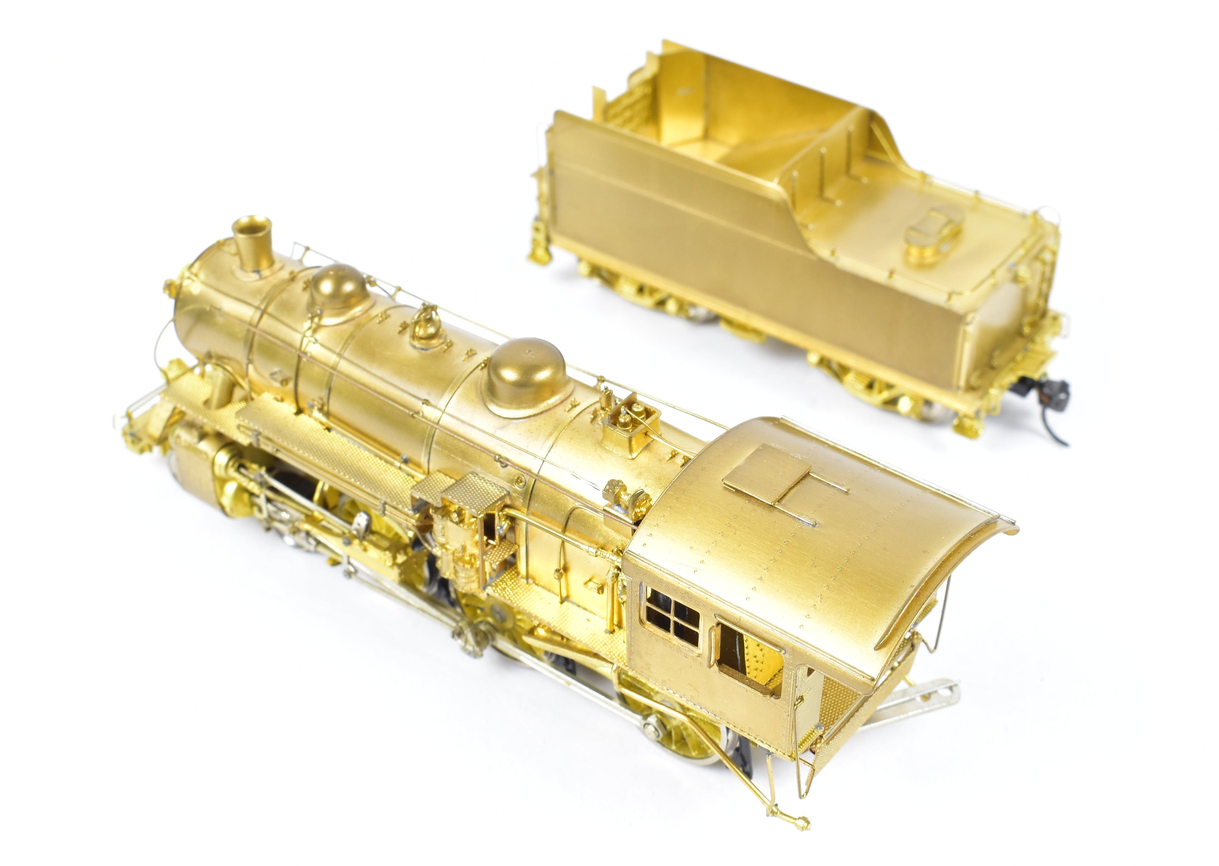 HO Scale Brass Model Train - Overland Models Inc. Rutland Railroad F - 2j 4 - 6 - 0 Locomotive Series #74 - 79