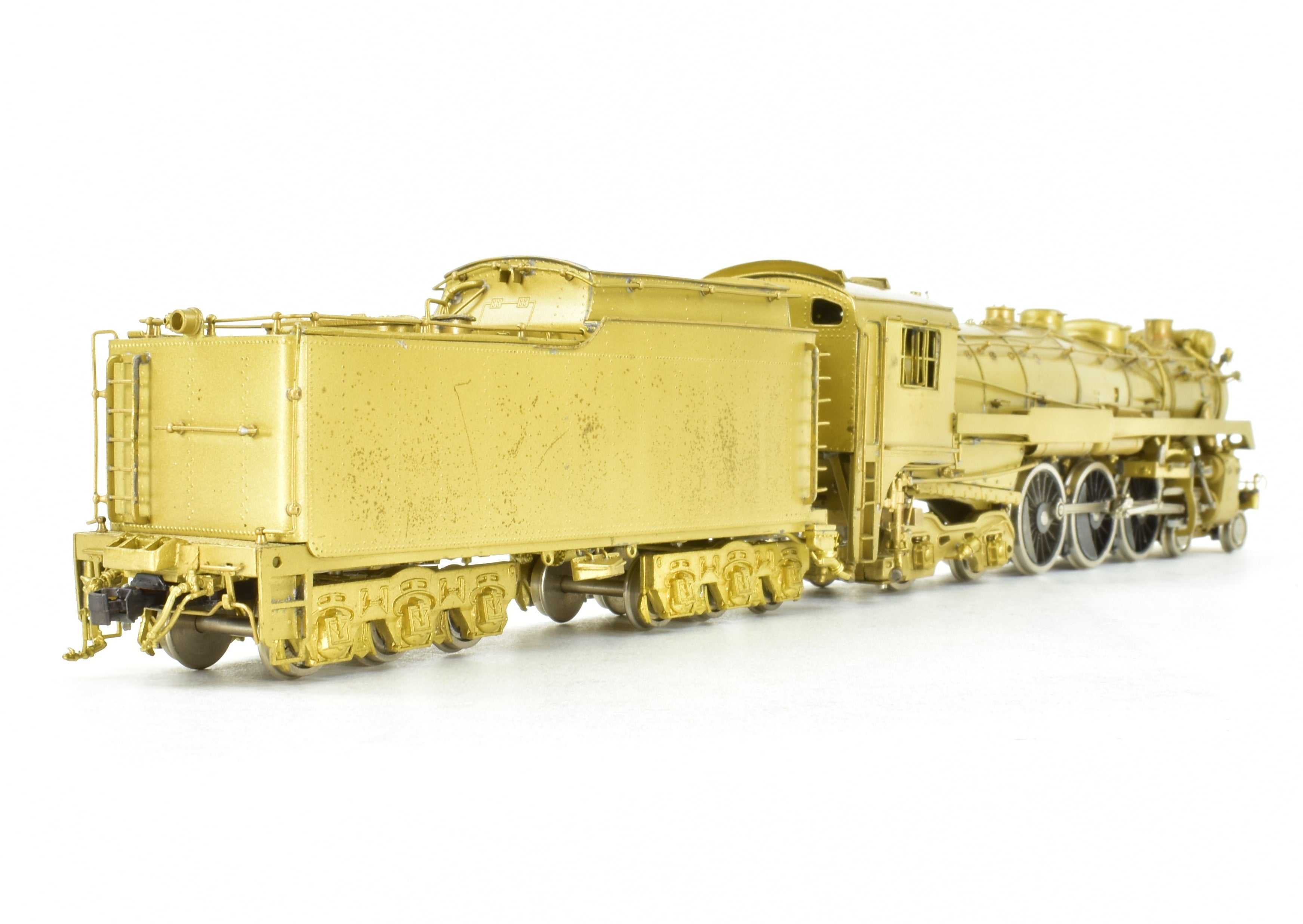 HO Scale Brass Model Train - Van Hobbies CPR Canadian Pacific Railway H - 1 - a.b. 4 - 6 - 4 Hudson Locomotive Replica