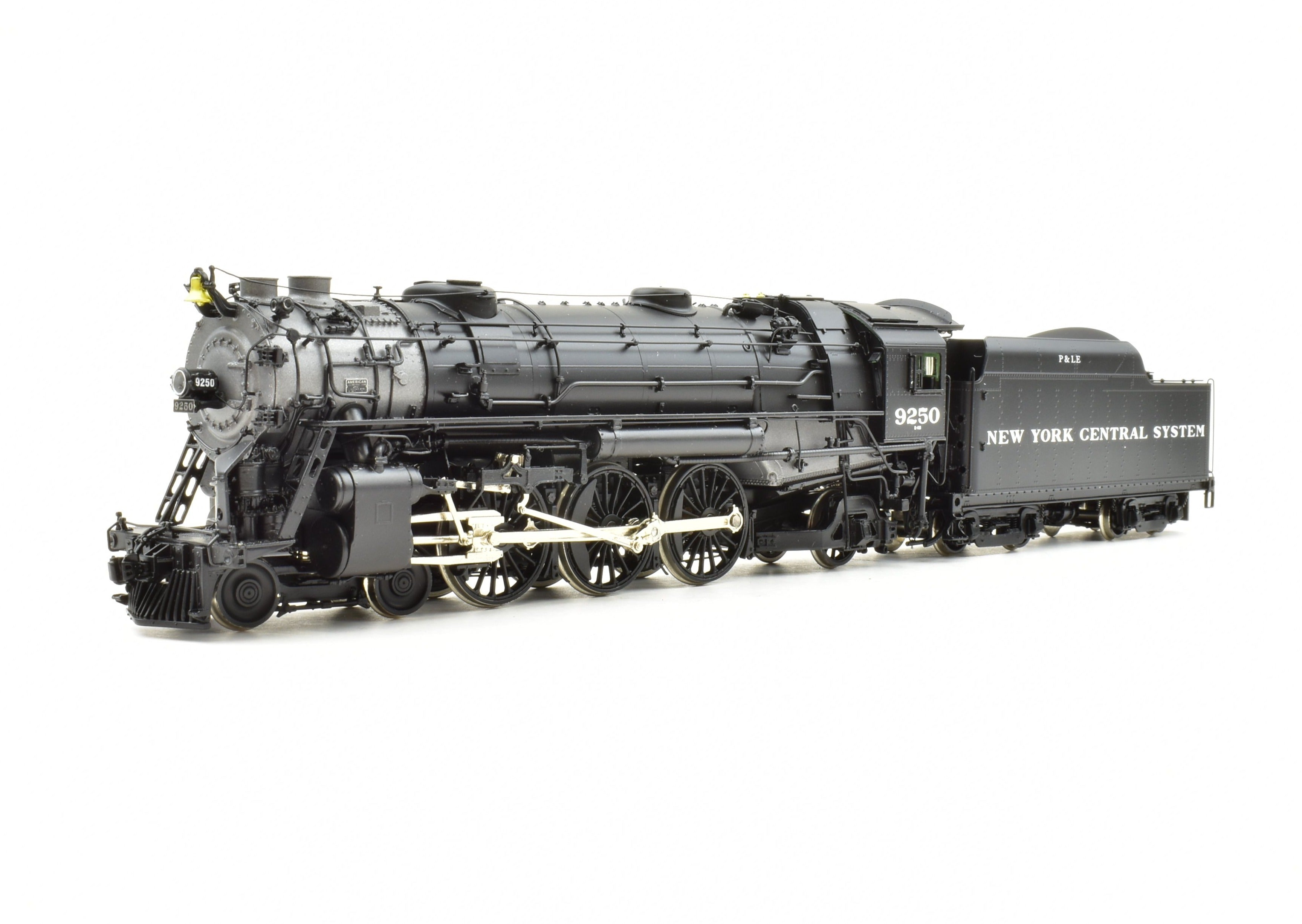 High - Quality HO Scale Brass Conventional Key Imports P&LE - Pittsburgh & Lake Erie K - 6b 4 - 6 - 2 Pacific Steam Locomotive FP #9250 Model