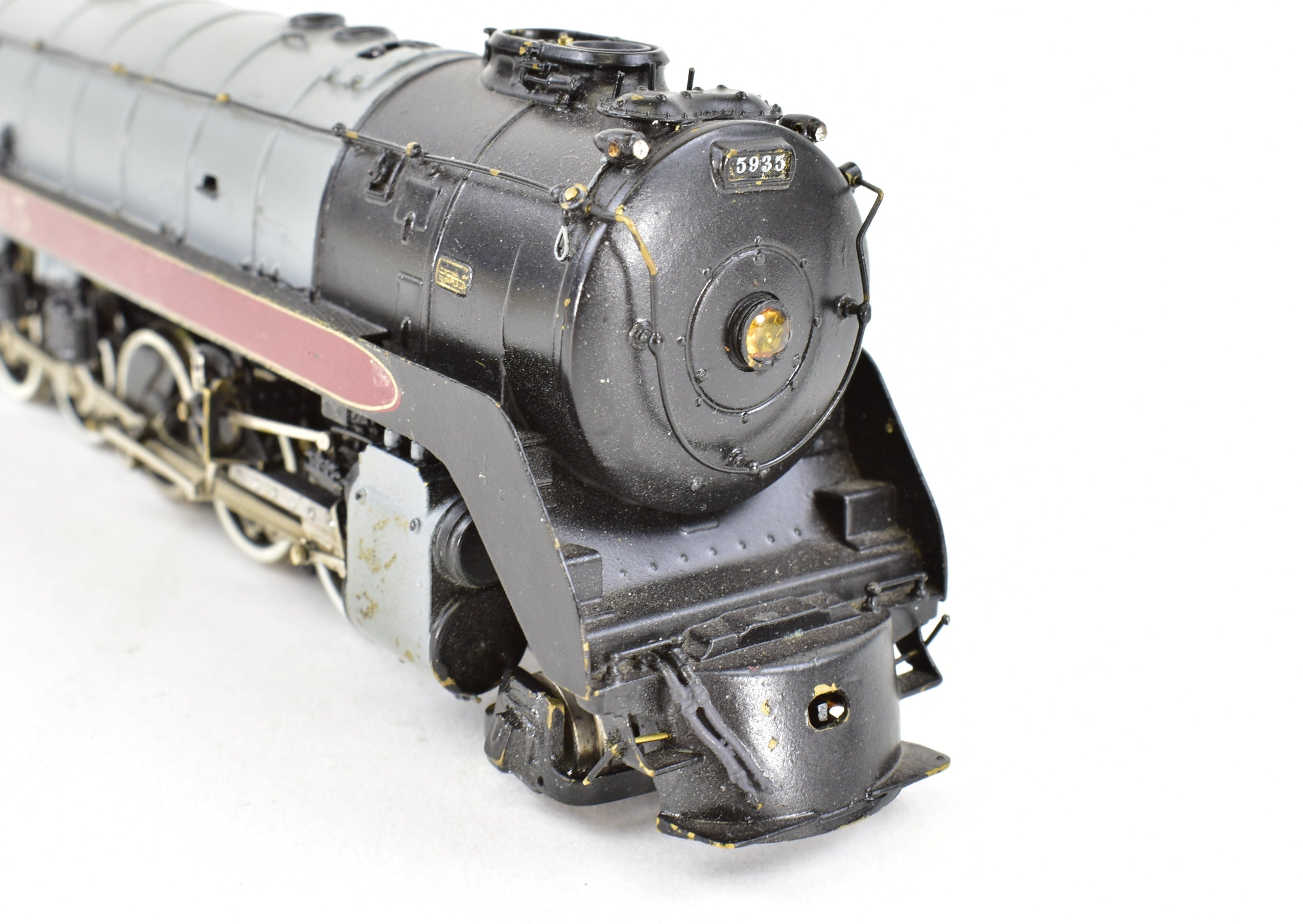 HO Scale Brass Model Train - Van Hobbies Canadian Pacific Railway T-1c 2-10-4 Selkirk with Custom Painting
