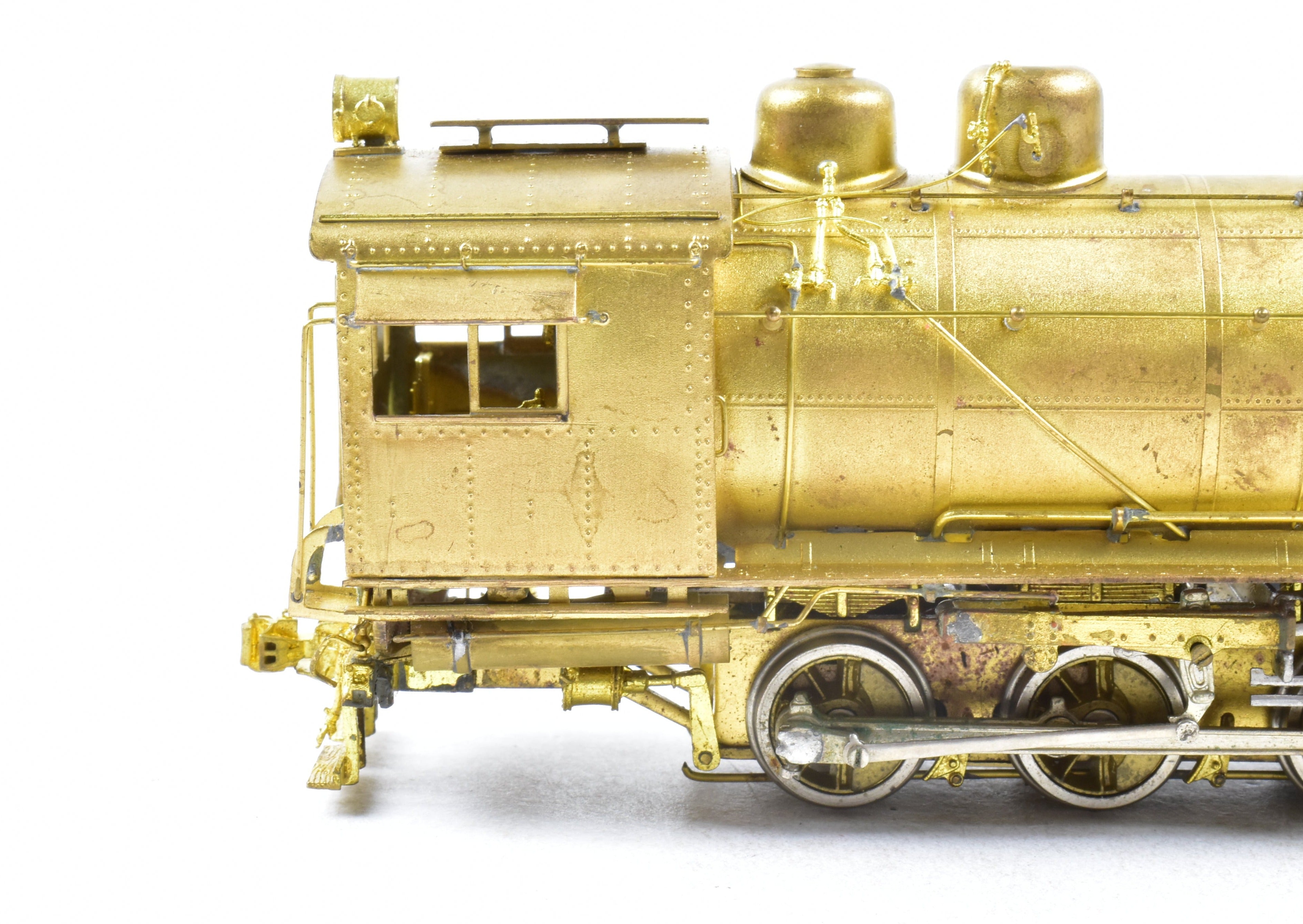 High - Quality HO Scale Brass Model of Westside Model Co.'s ATSF - Santa Fe 0 - 6 - 0T Fireless Cooker Locomotive, Numbered #2299