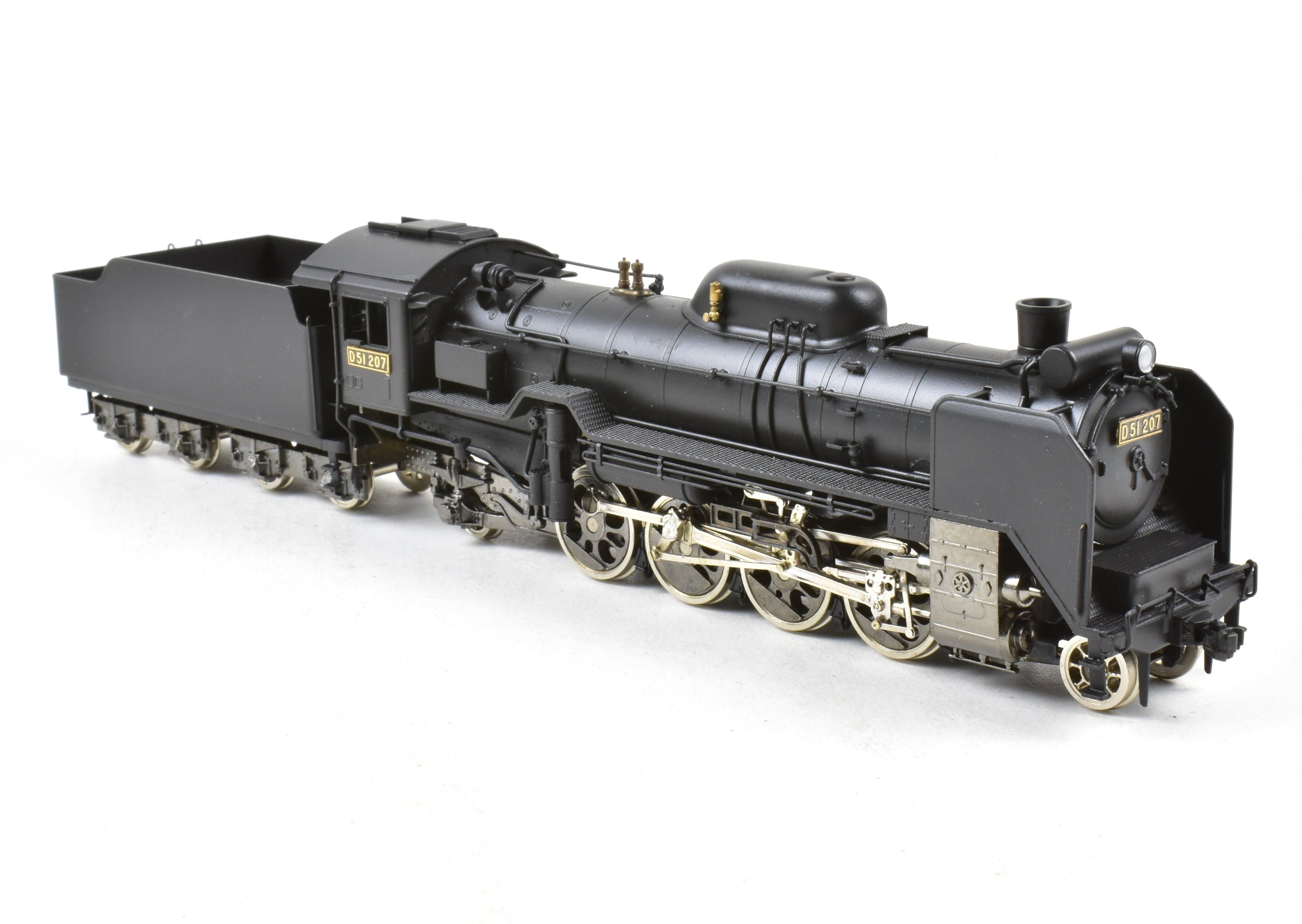 1/80 J-Scale Brass KTM Katsumi JNR D51 2-8-2 FP Model Train