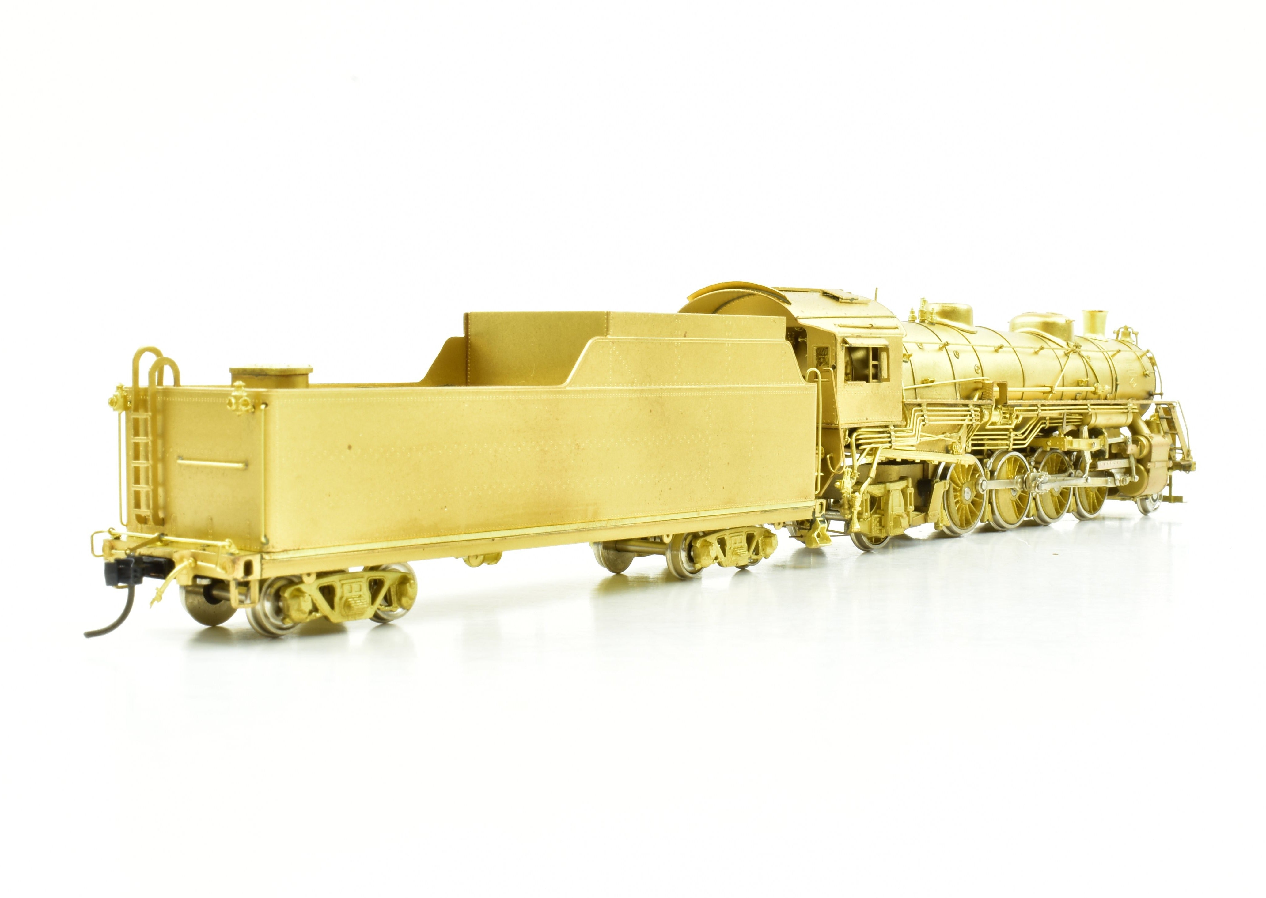 HO Scale Brass Key Imports Model of Akron Canton & Youngstown #407 2-8-2 USRA Light Mikado Locomotive