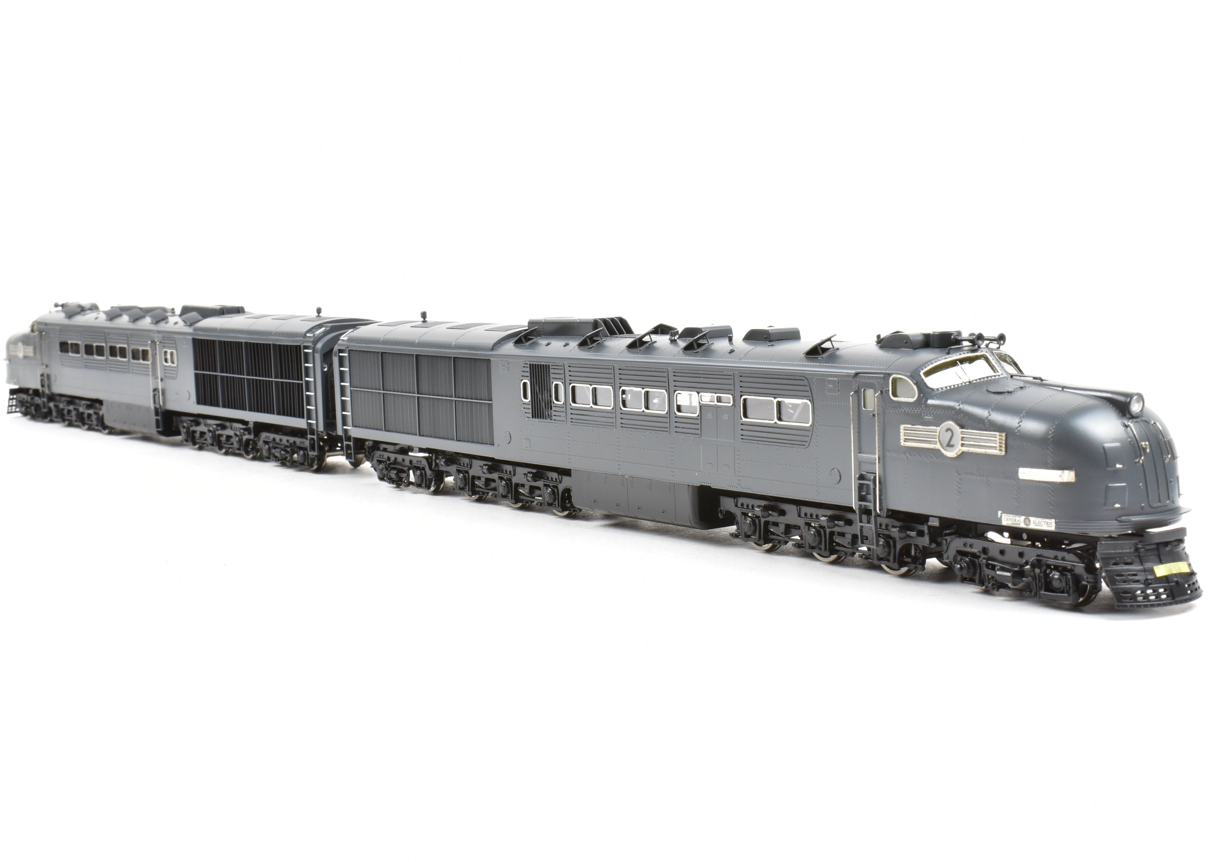 HO NEW DVP Brass Great Northern General Electric Steam Turbine Set No.1 & No.2 - Last One!