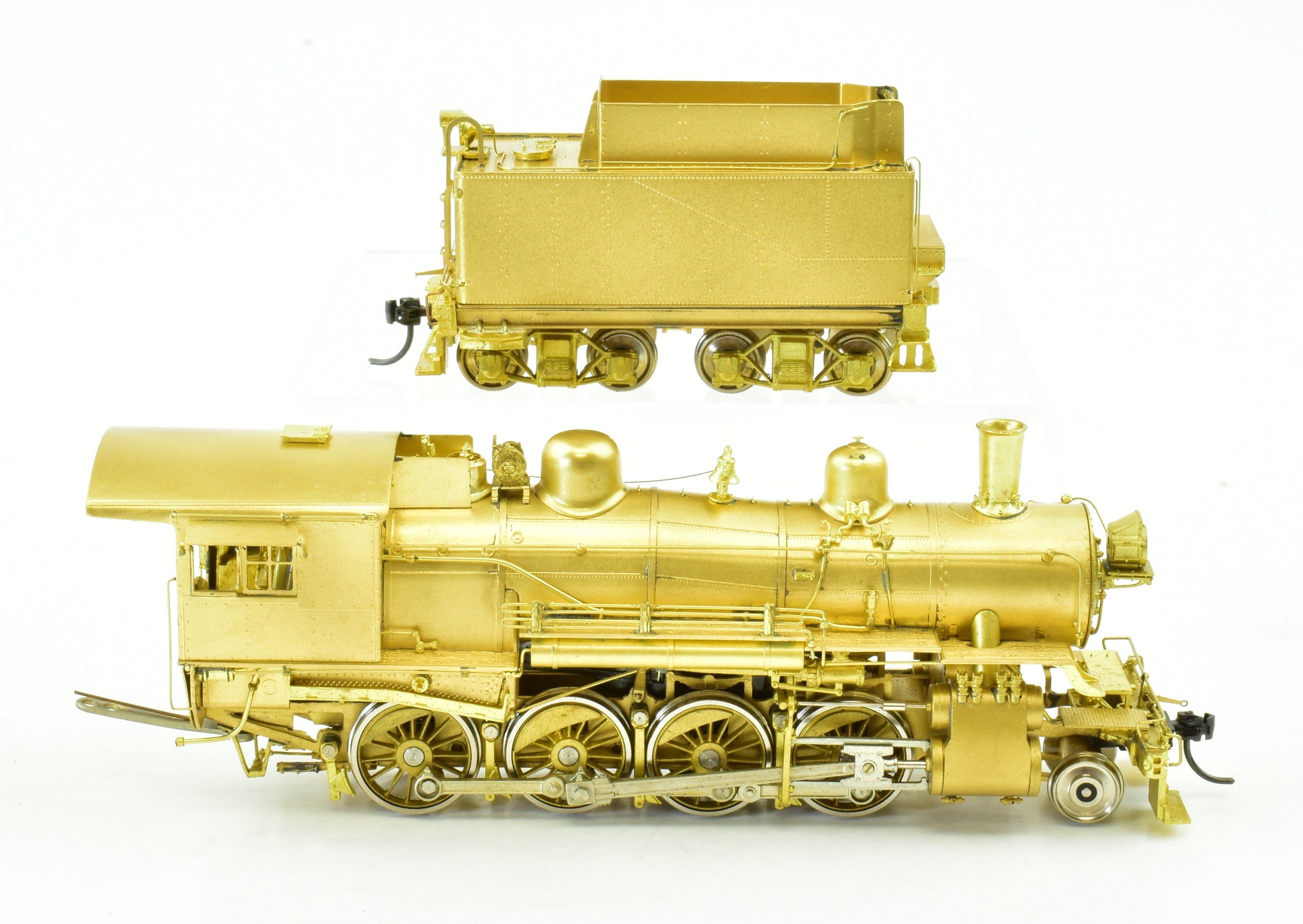 HO Scale Brass Model Train Engine - W&R Enterprises NP Northern Pacific Y - 2 2 - 8 - 0 Steam Locomotive