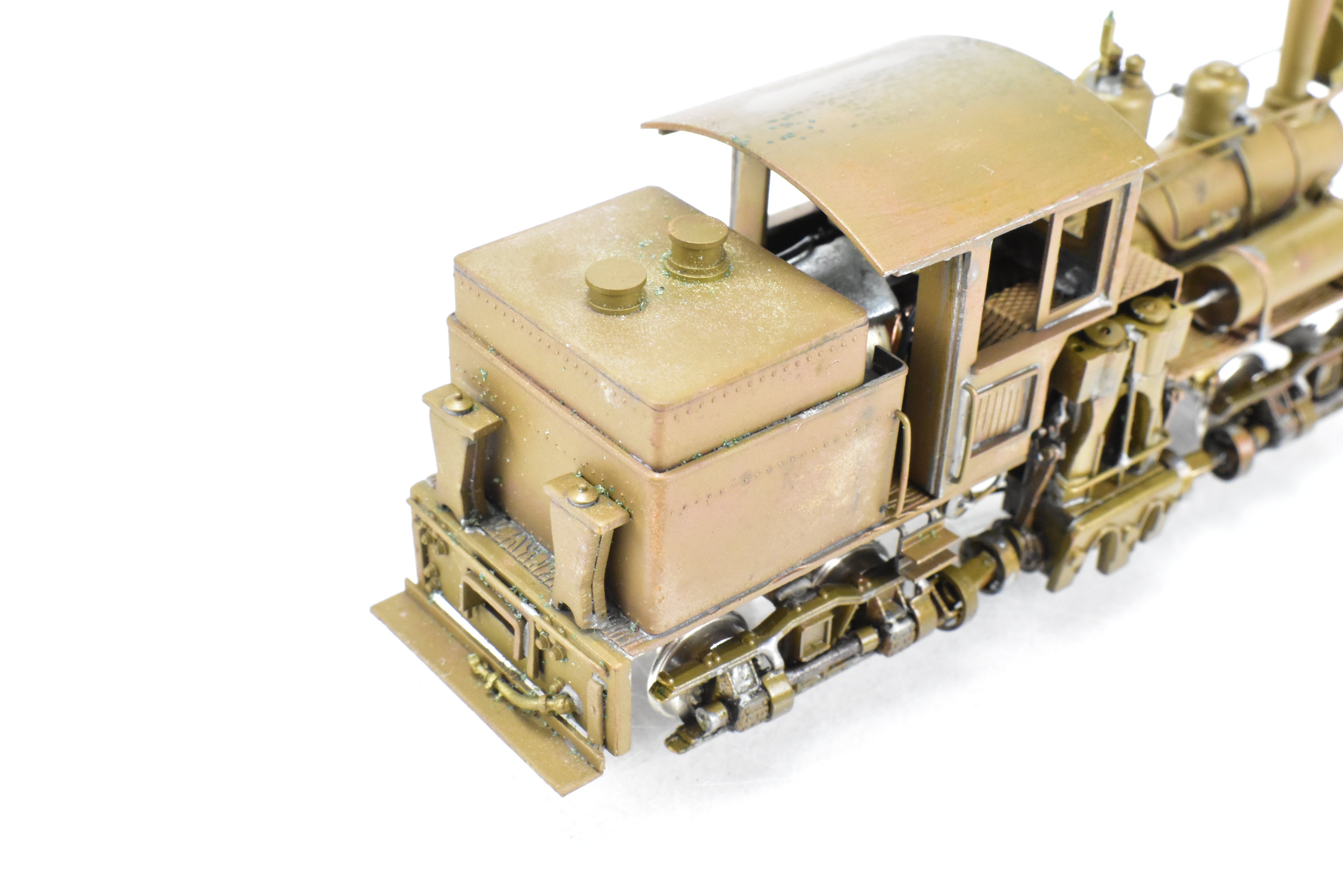 HO Scale Brass Model - Northwest Short Line (NWSL) Class A Shay 18 Ton 2 - truck Locomotive for Various Roads