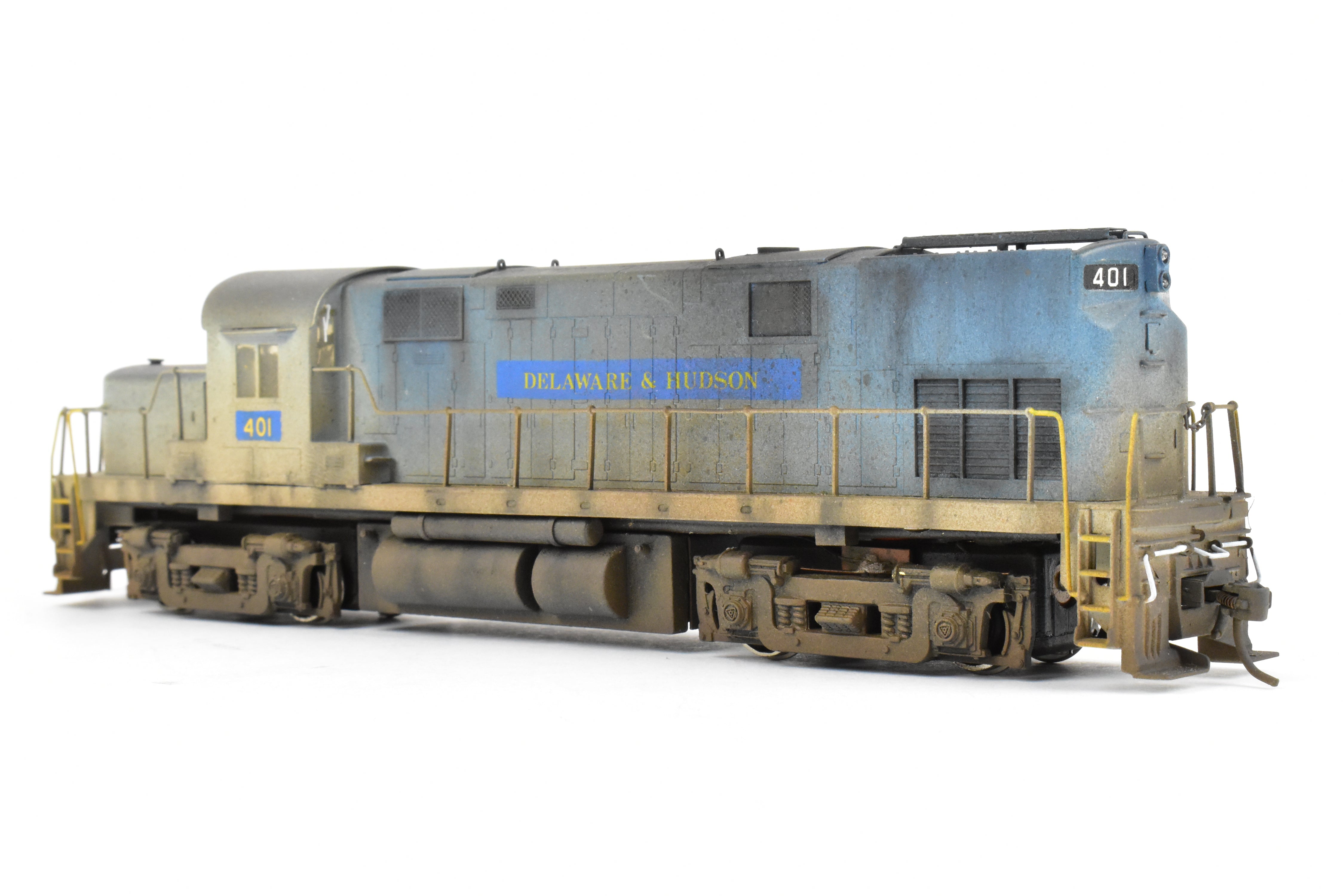 HO Scale Brass Alco Model Train - Delaware and Hudson ALCo C - 420 Low Hood with D&H Patch