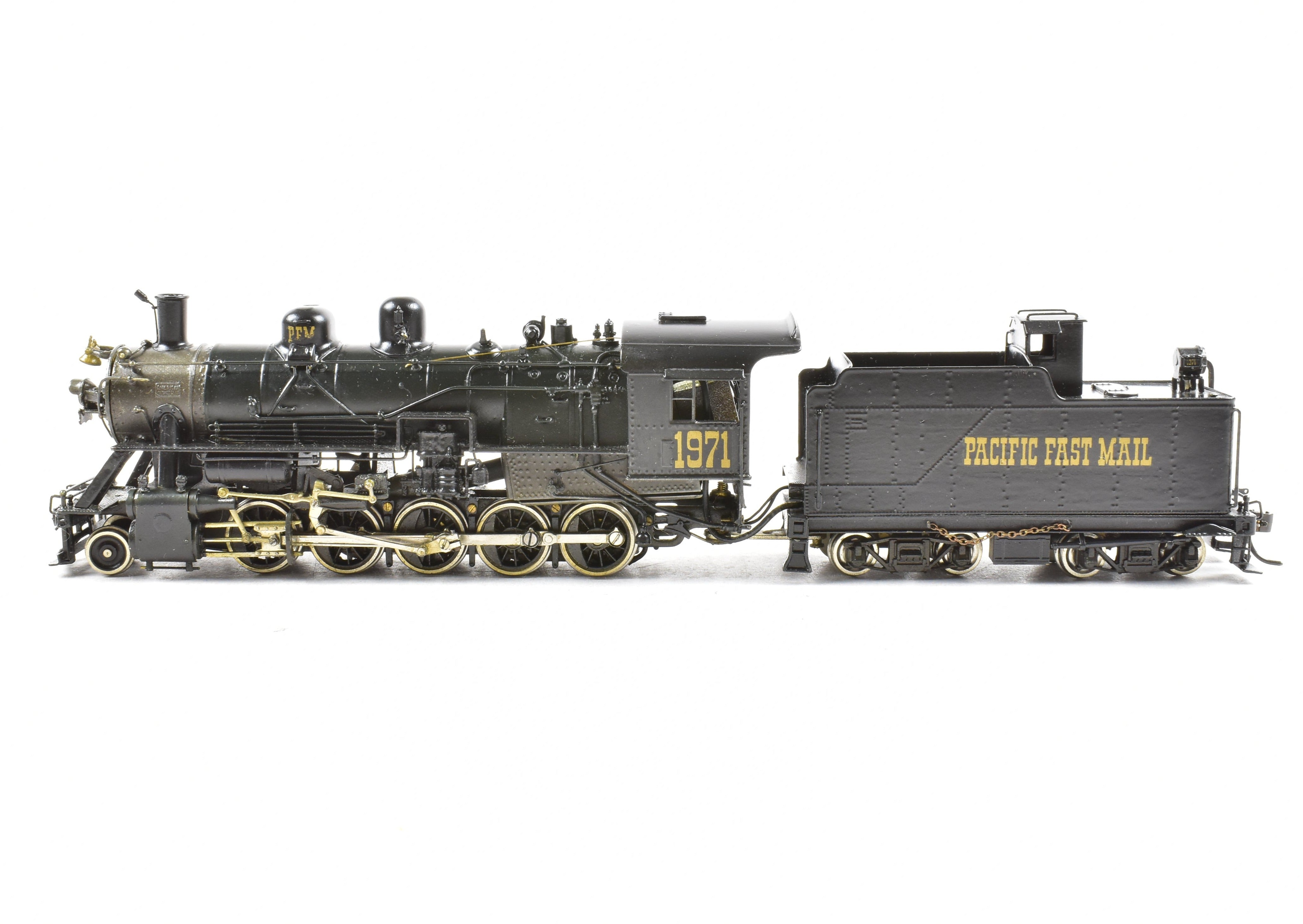 HO Scale Brass PFM - United SLSF - Frisco 2-10-0 Decapod PFM Sound Special Freight Locomotive Model