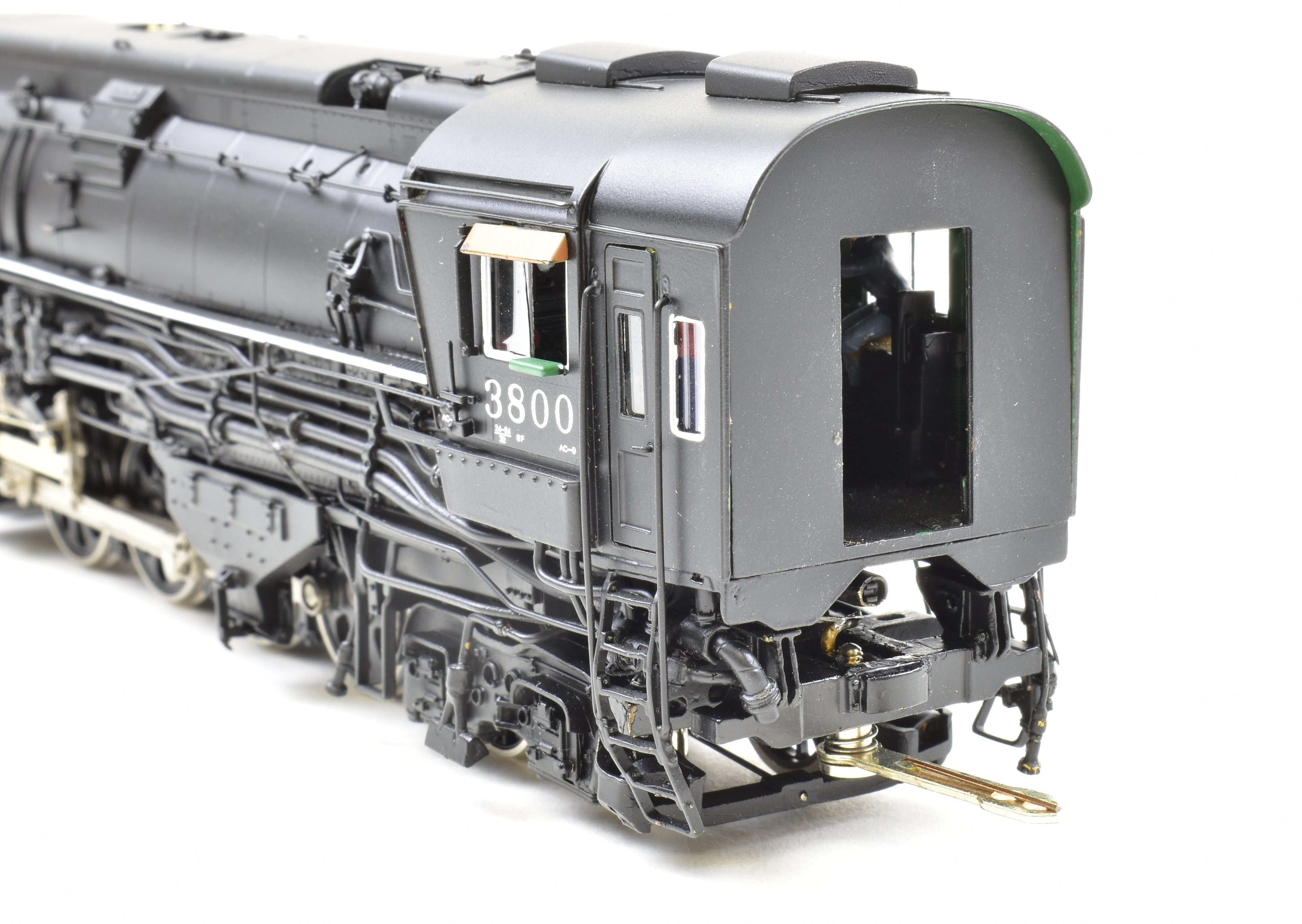 HO Scale Brass Model Train CON Key Imports SP - Southern Pacific Class AC - 9 2 - 8 - 8 - 4 Coal - Fired Passenger Locomotive #3800