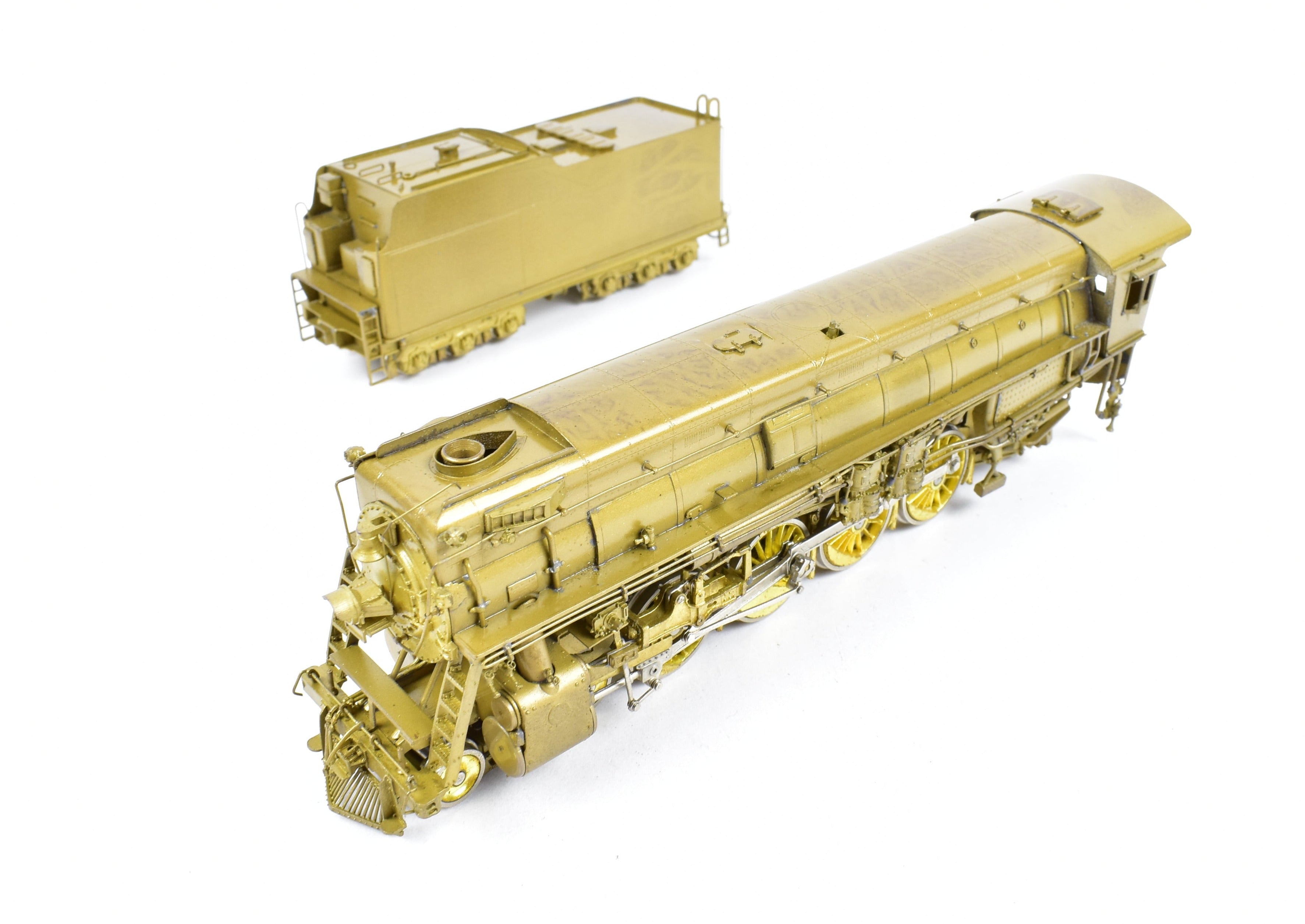 HO Scale Brass Alco Models Southern Pacific (SP) MT - 2 4 - 8 - 2 Steam Locomotive Model