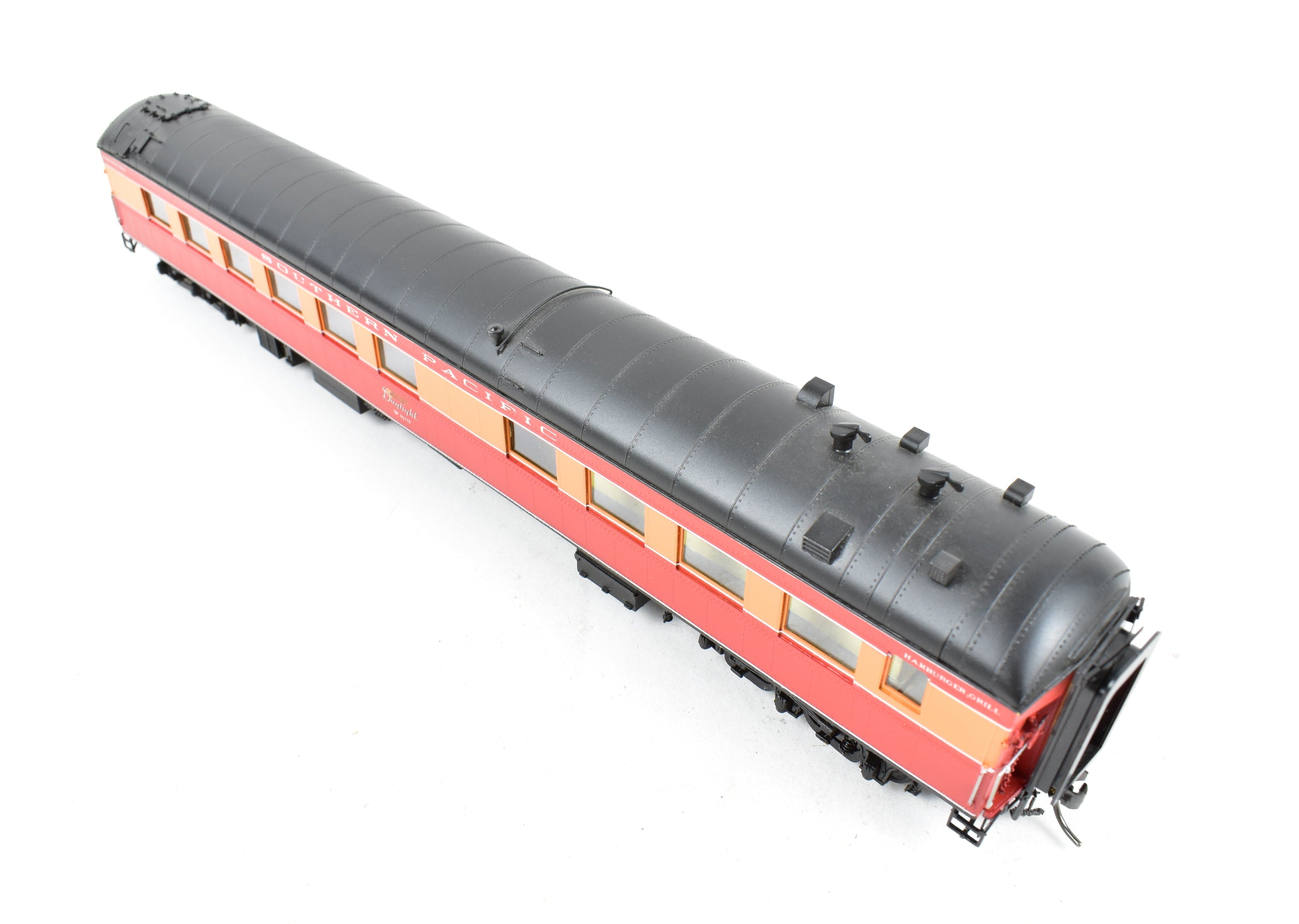 HO Scale Brass Precision Scale Co. Model Train Diner - Southern Pacific Harriman CS 77 - D - 4 with CP Daylight Scheme Custom Painting