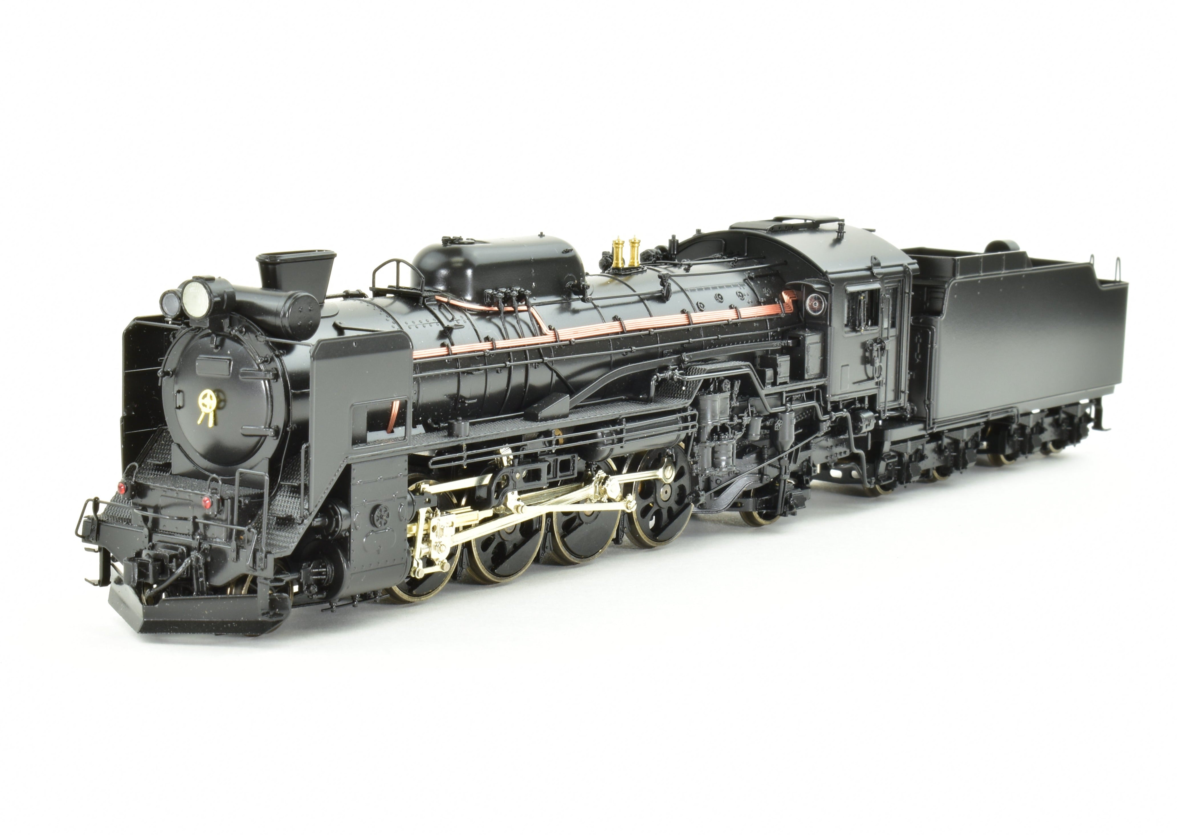 1999 J Scale Brass Tenshodo Japanese National Railways D51 2-8-2 Tapered Stack Model