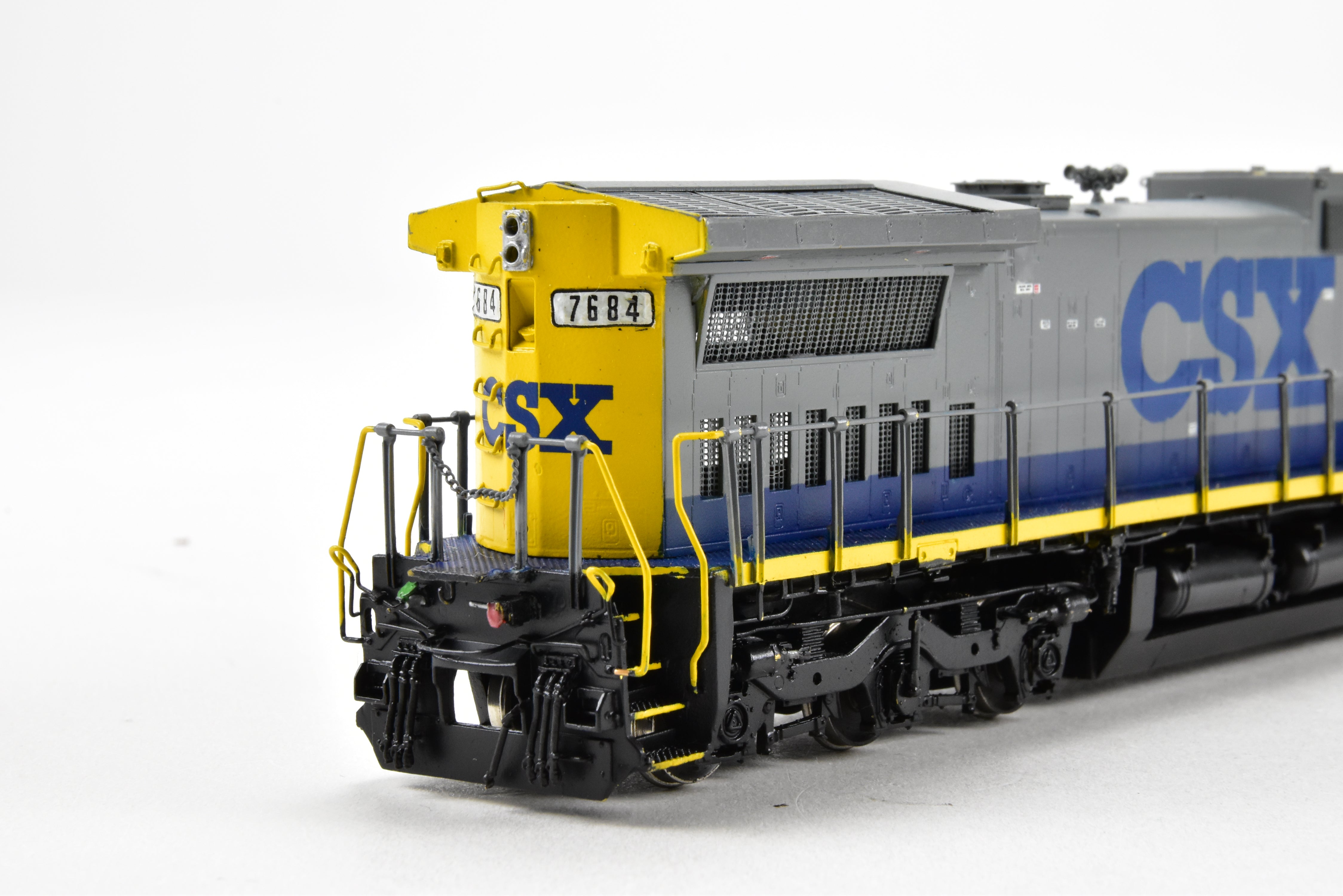 Brass OMI CSX Transportation GE CW40 - 8 Custom Painted #7684 by Overland Models