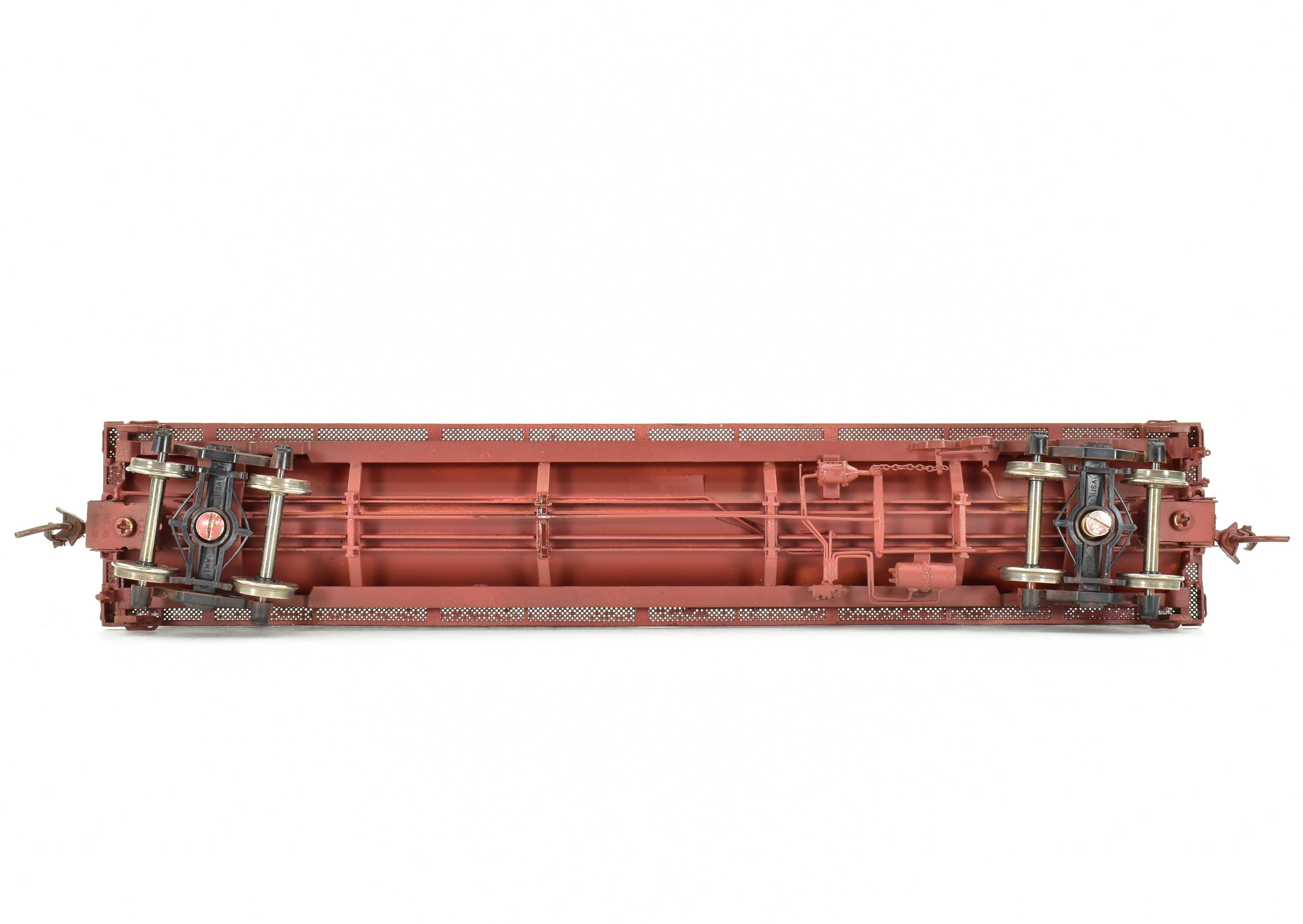 HO Brass OMI - Overland Models CB&Q Burlington Route Thrall Coil Steel Car AS-IS