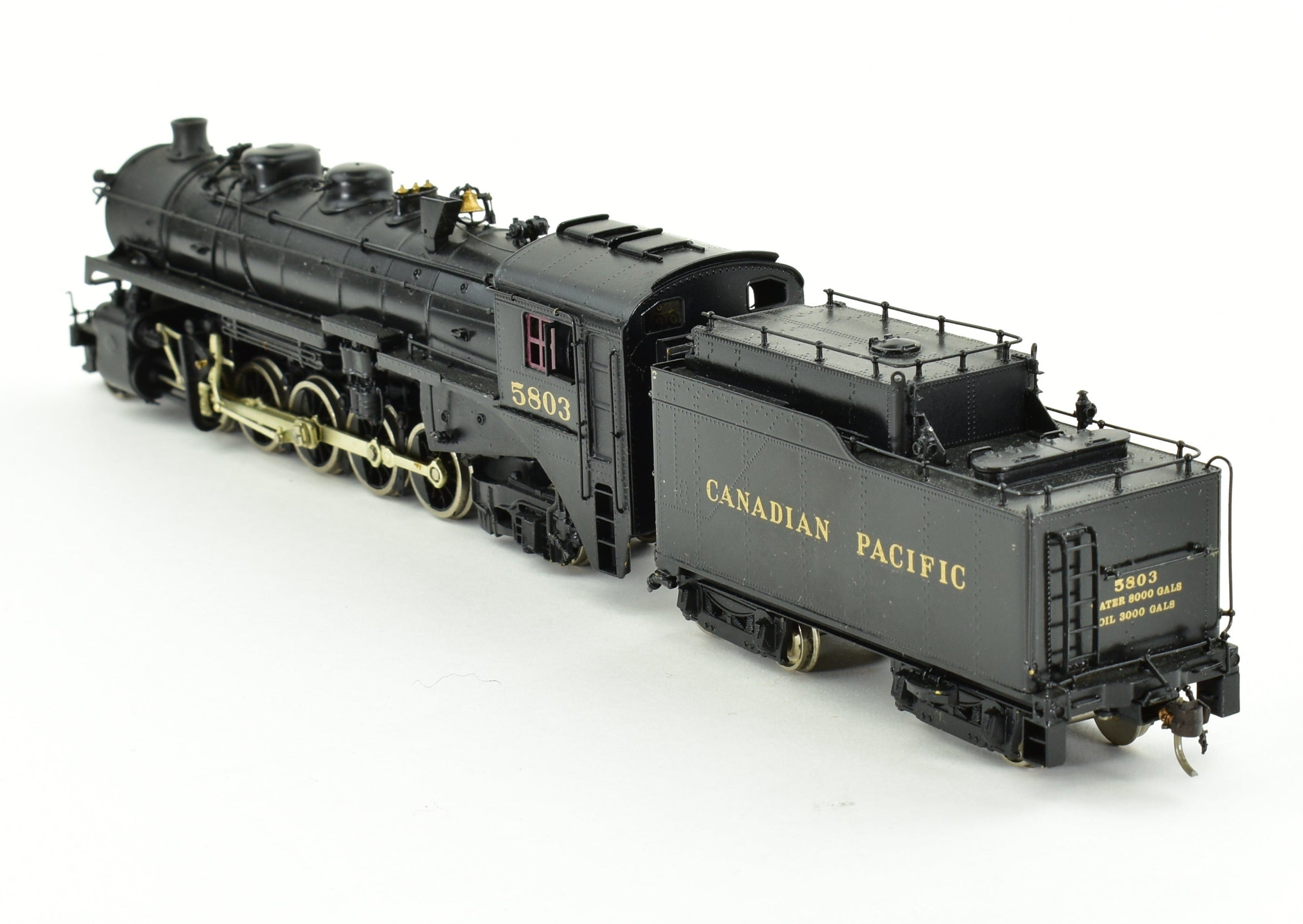 HO Scale Brass PFM Van Hobbies Canadian Pacific Railway S-2a 2-10-2 CP #5803 Model