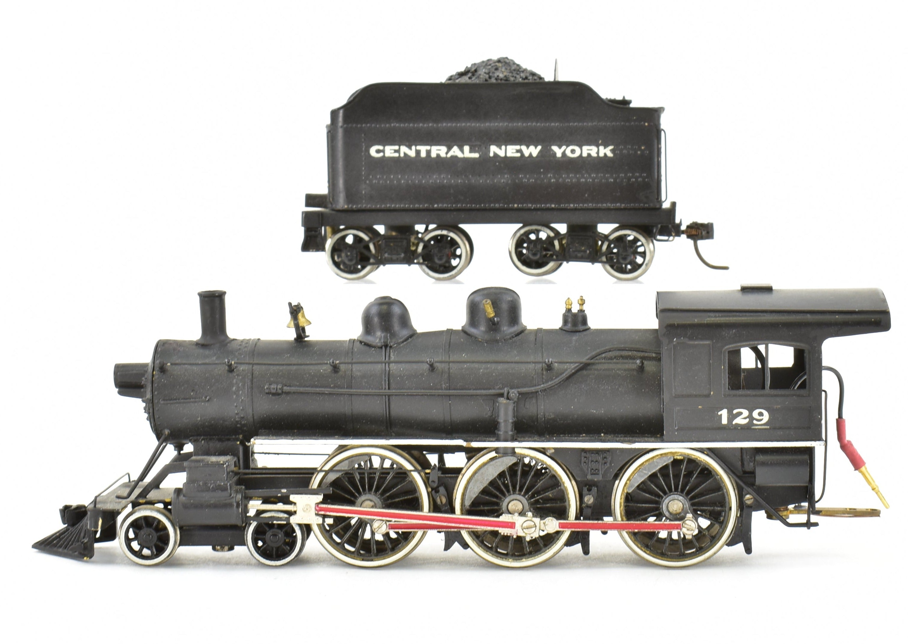 HO Scale Brass Model Train - Ken Kidder LS&MS (Lake Shore & Michigan Southern) NYC (New York Central) 4-6-0 Custom Painted Steam Locomotive