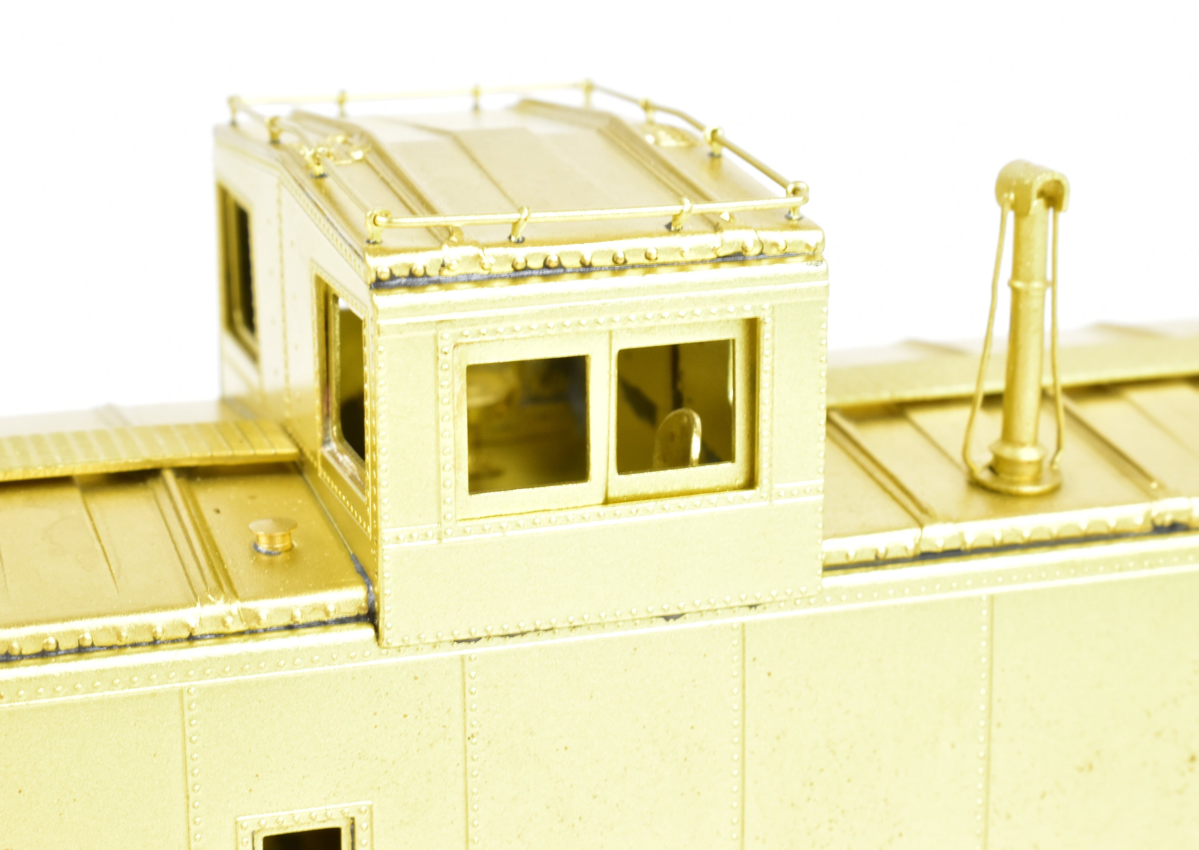 HO Scale Brass OMI - Overland Models, Inc. Union Pacific (UP) CA - 4 Caboose with High - Speed Trucks Model Train