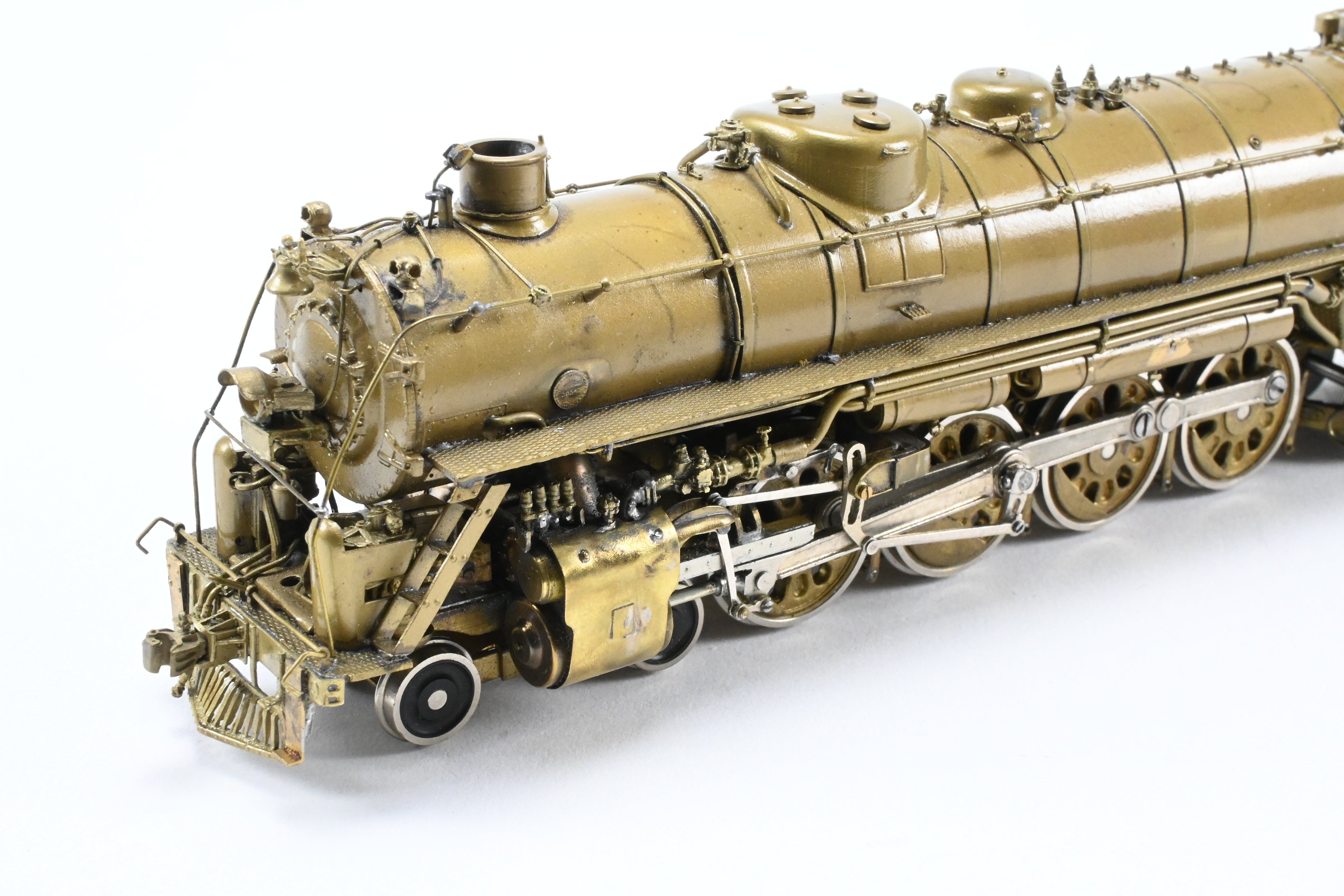 HO Scale Brass Hallmark Models SLSF - Frisco 4500 Class Dual Service Series 4-8-4 Custom Model Engine Driven by Joe G. Collias