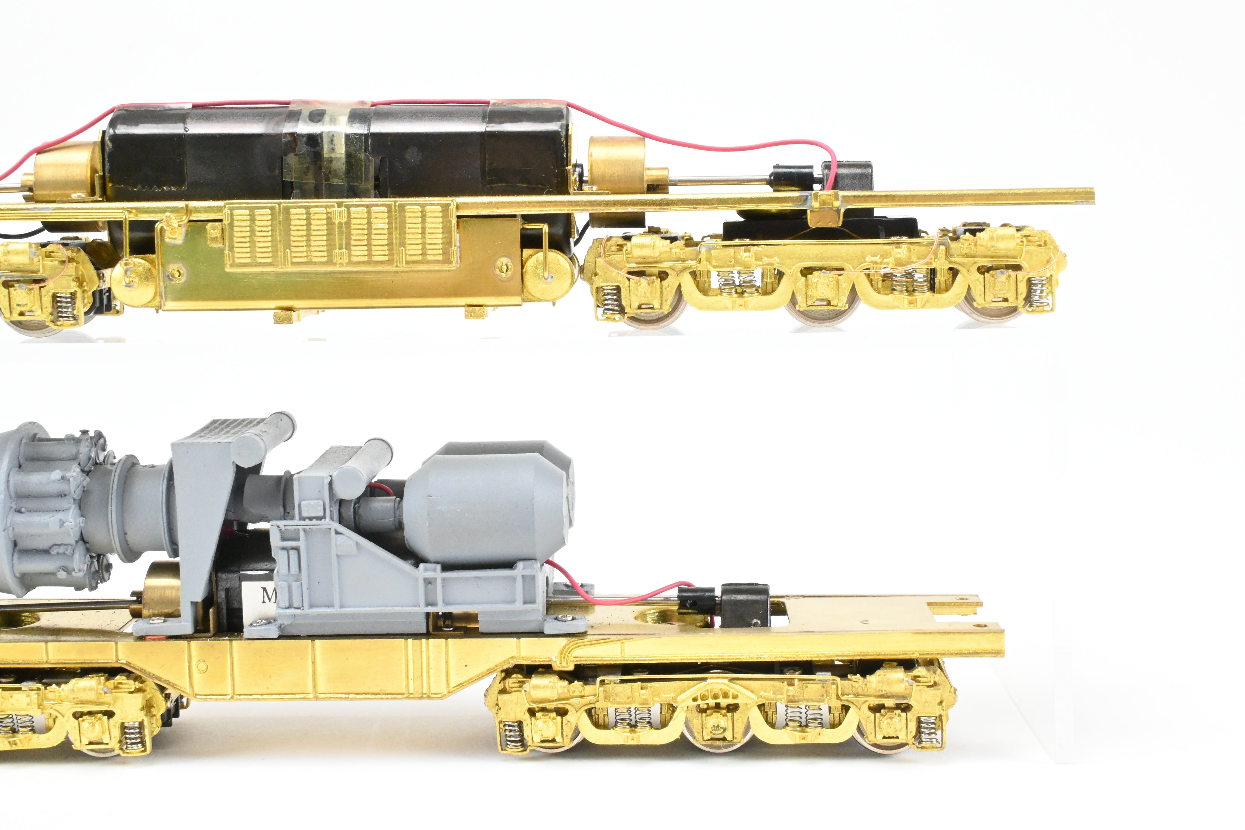 High - Quality HO Scale Brass Replacement Kit for Union Pacific GE 8500 HP Gas Turbine Big Blow Tower Drive by Overland Models, Inc (OMI)