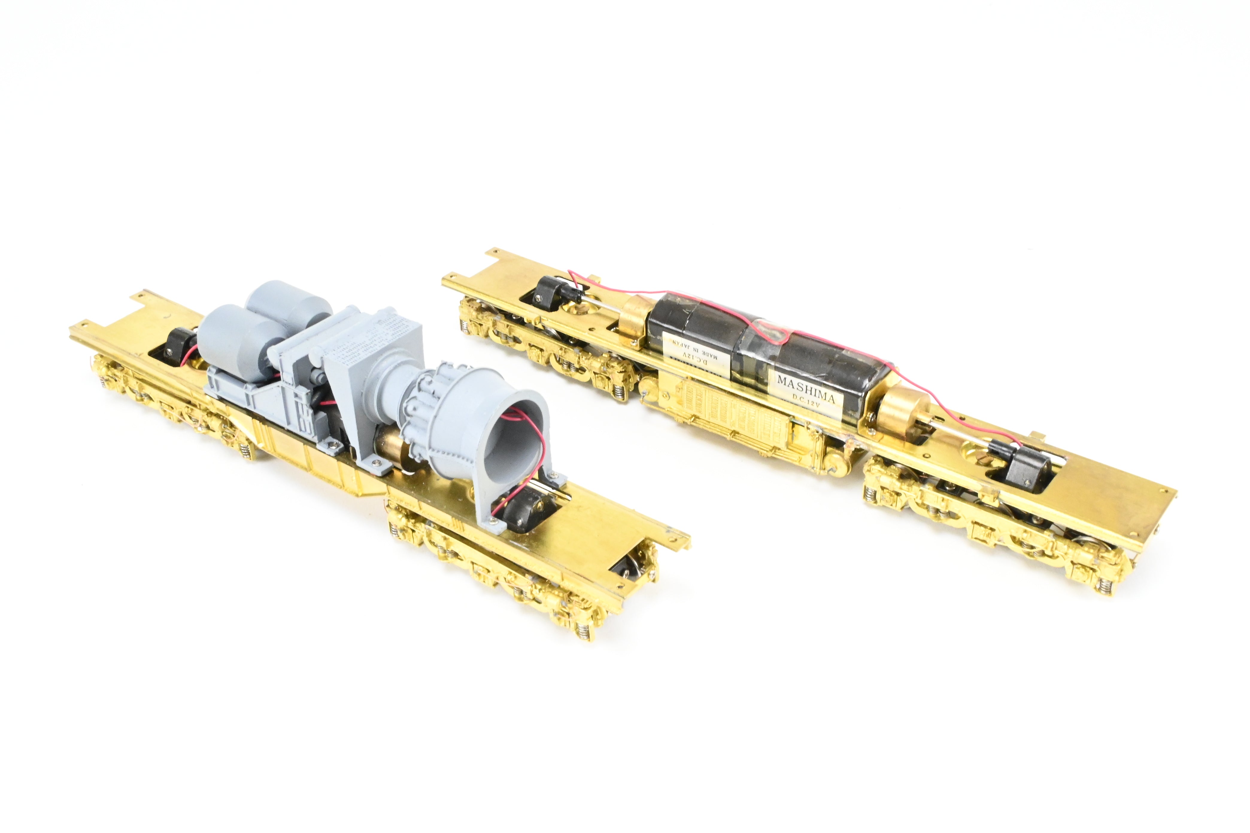 High - Quality HO Scale Brass Replacement Kit for Union Pacific GE 8500 HP Gas Turbine Big Blow Tower Drive by Overland Models, Inc (OMI)
