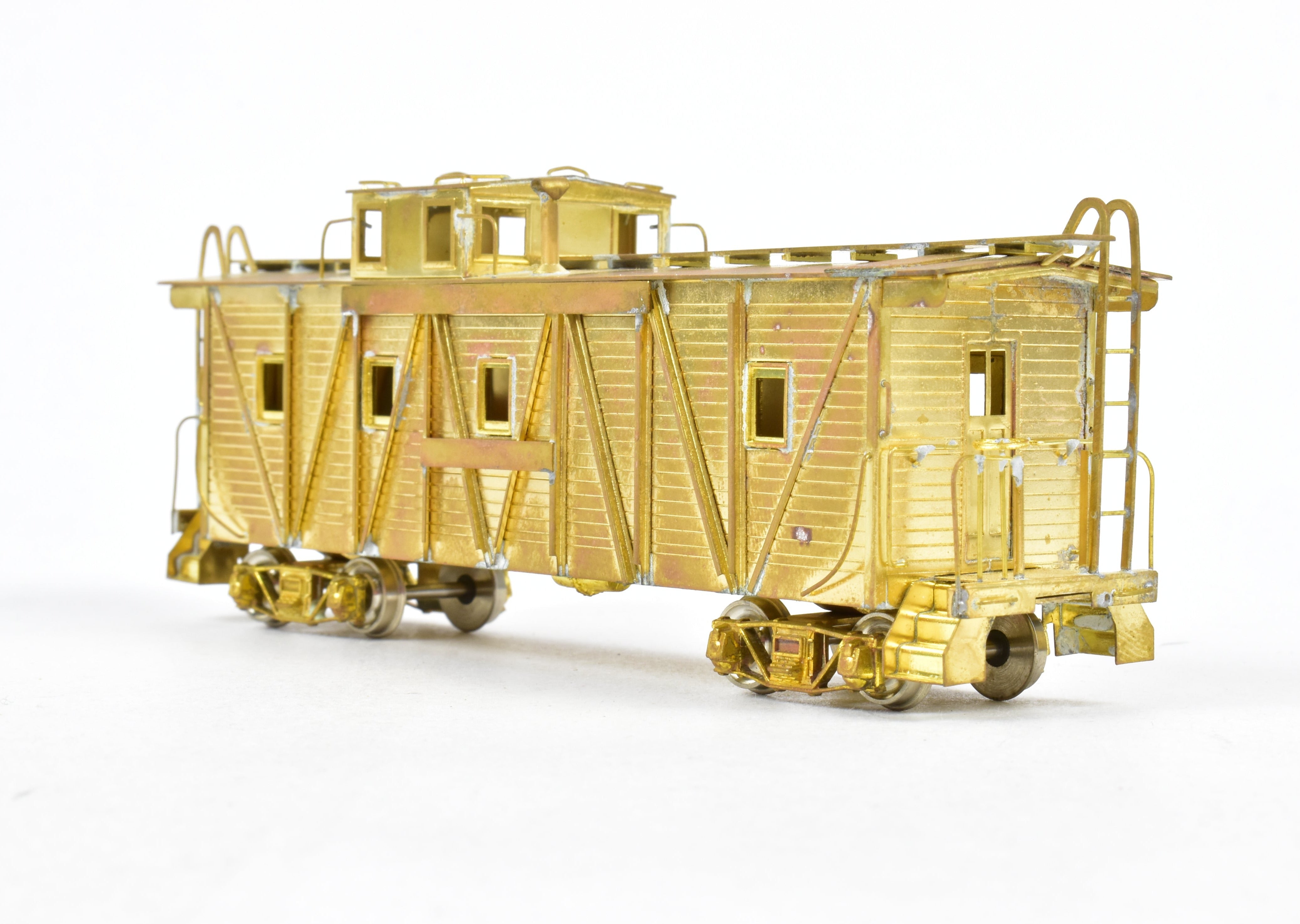 HO Scale Brass Western Pacific Outside Brace Cupola Caboose by Westside Model Co.
