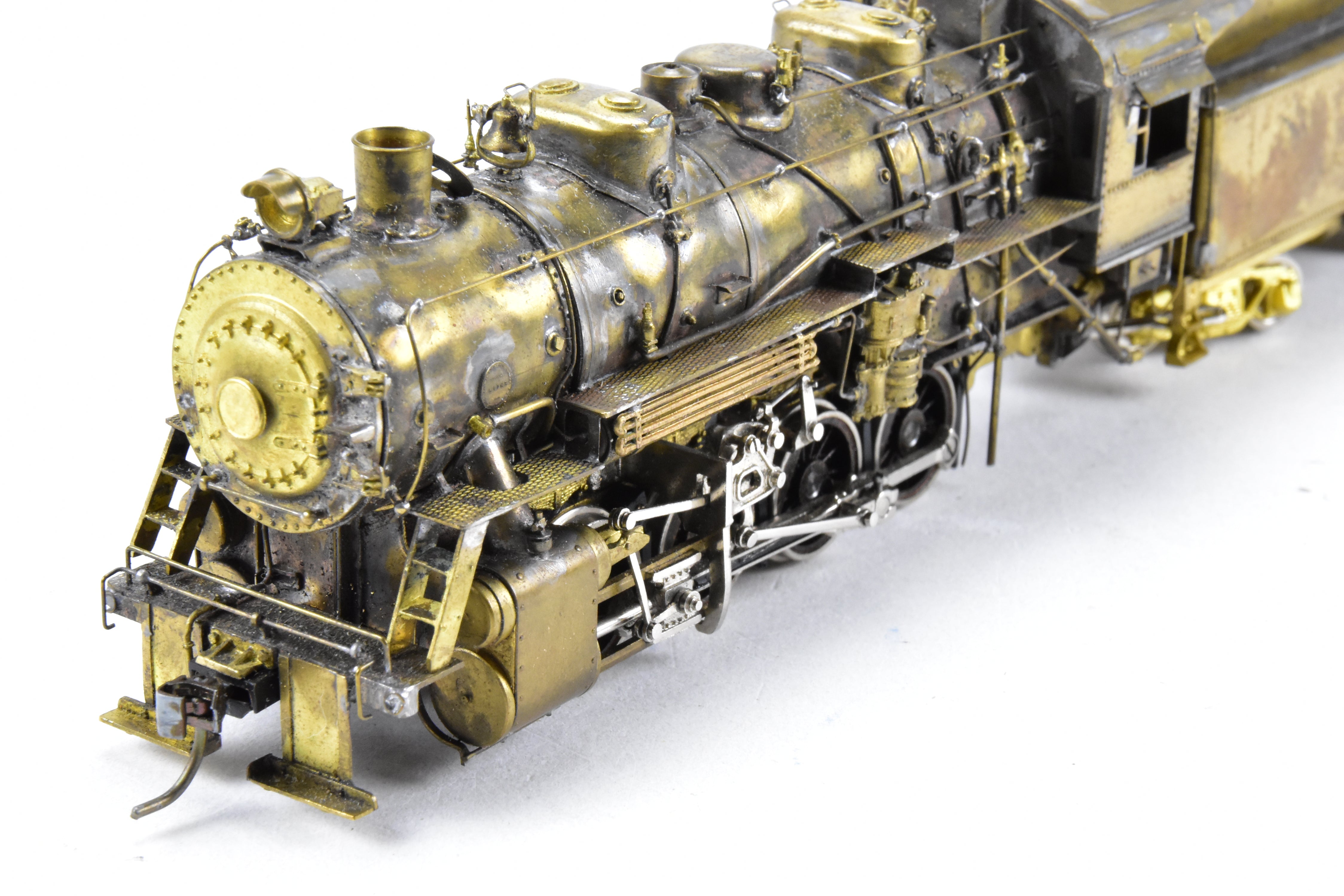 Exquisite HO Scale Brass Custom Model of Missouri Pacific 0-8-0 No. 9701 Scratch Built by Joe G. Collias - One-of-a-Kind Collector's Item