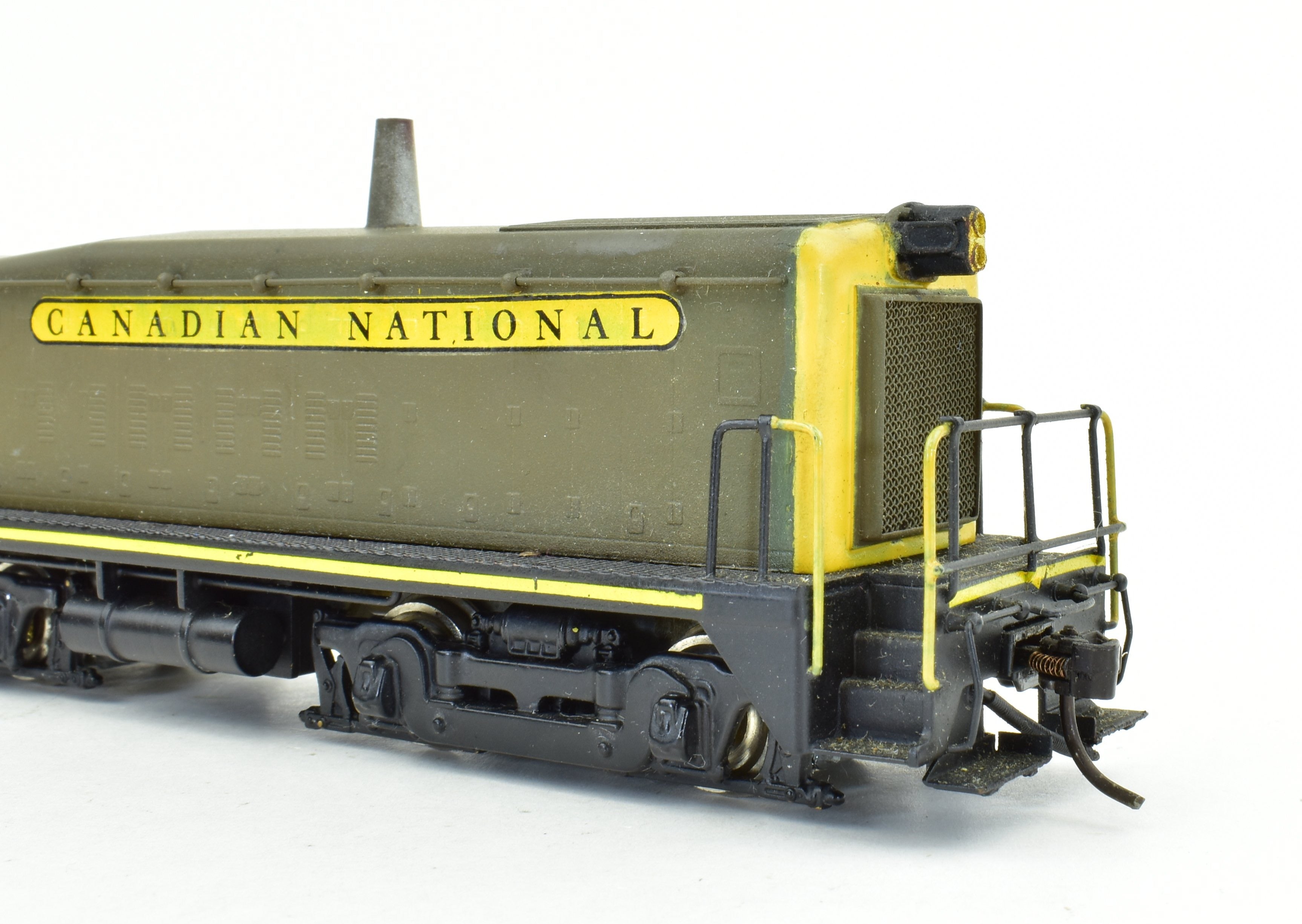 HO Scale Brass Model Trains - Canadian National Railway (CNR) EMD TR - 6 1600 HP Cow and Calf Unit Diesel Train Set by Brass Trains, Inc.