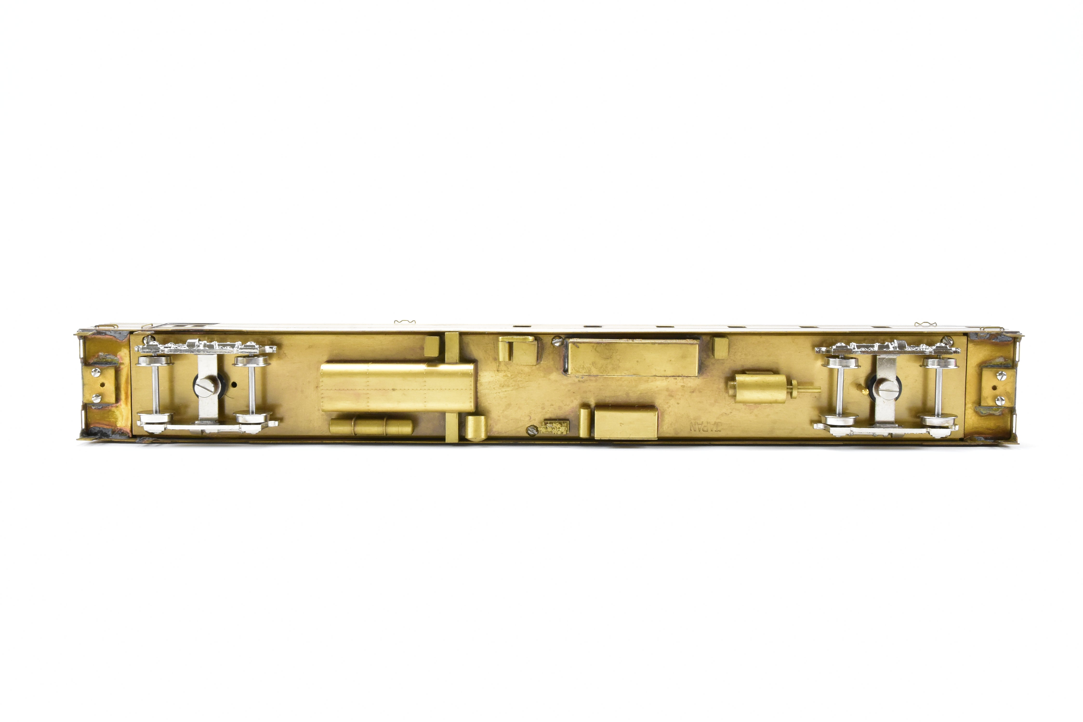 HO Scale Brass Union Pacific #6000 Baggage Dormitory Car Imported by S. Soho & Co., Model Built by Kumata in Japan