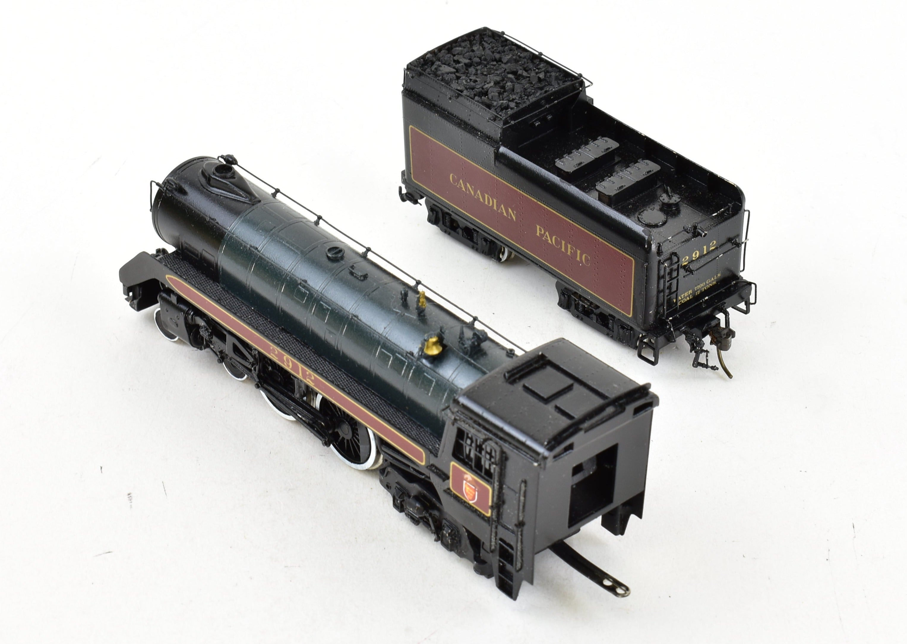 HO Scale Brass PFM - Van Hobbies CPR - Canadian Pacific Railway 4-4-4 Class F-1a Jubilee Model Locomotive with Custom Painted Finish