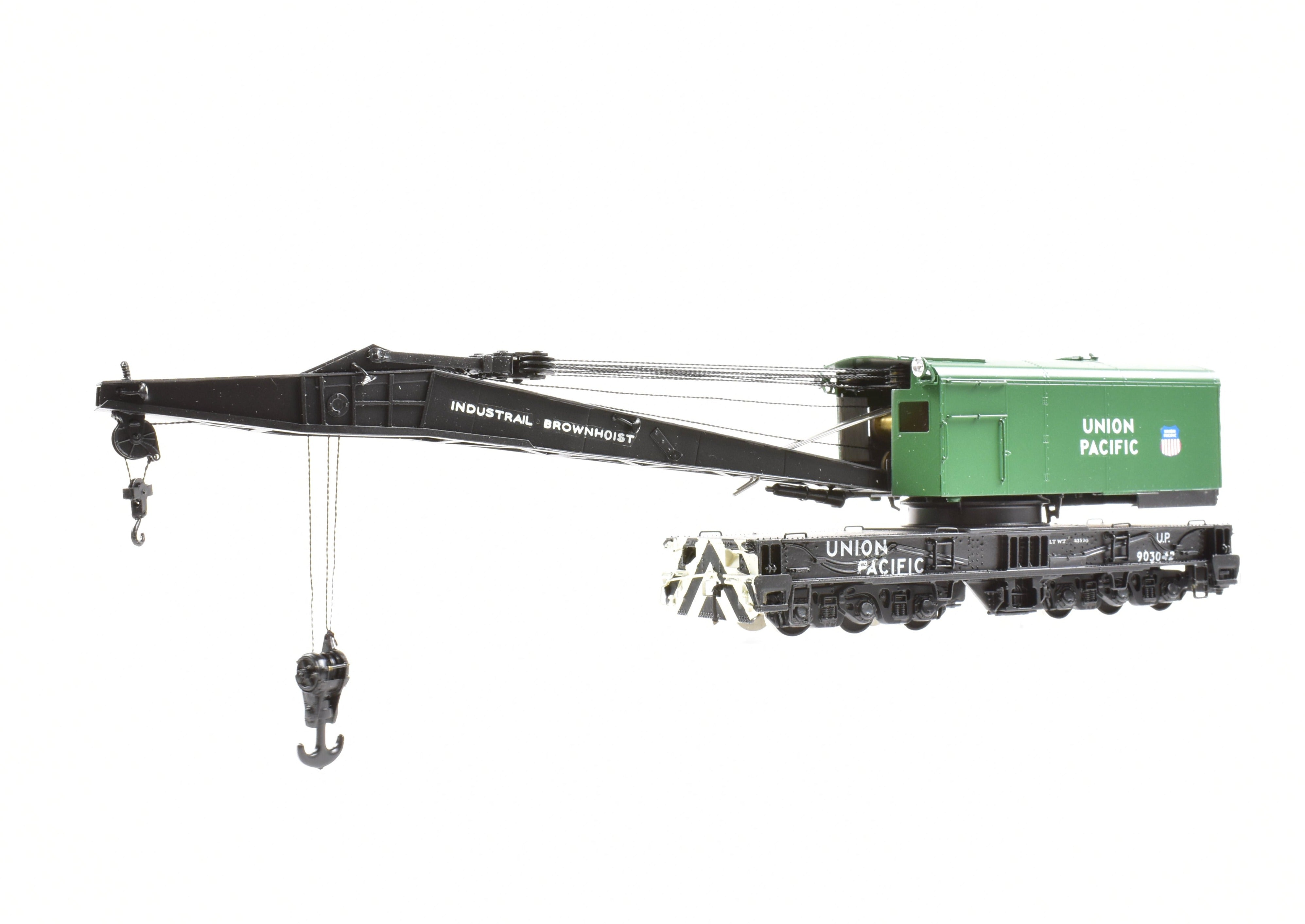 HO Brass OMI Union Pacific 200-Ton Crane Custom Painted by Overland Models