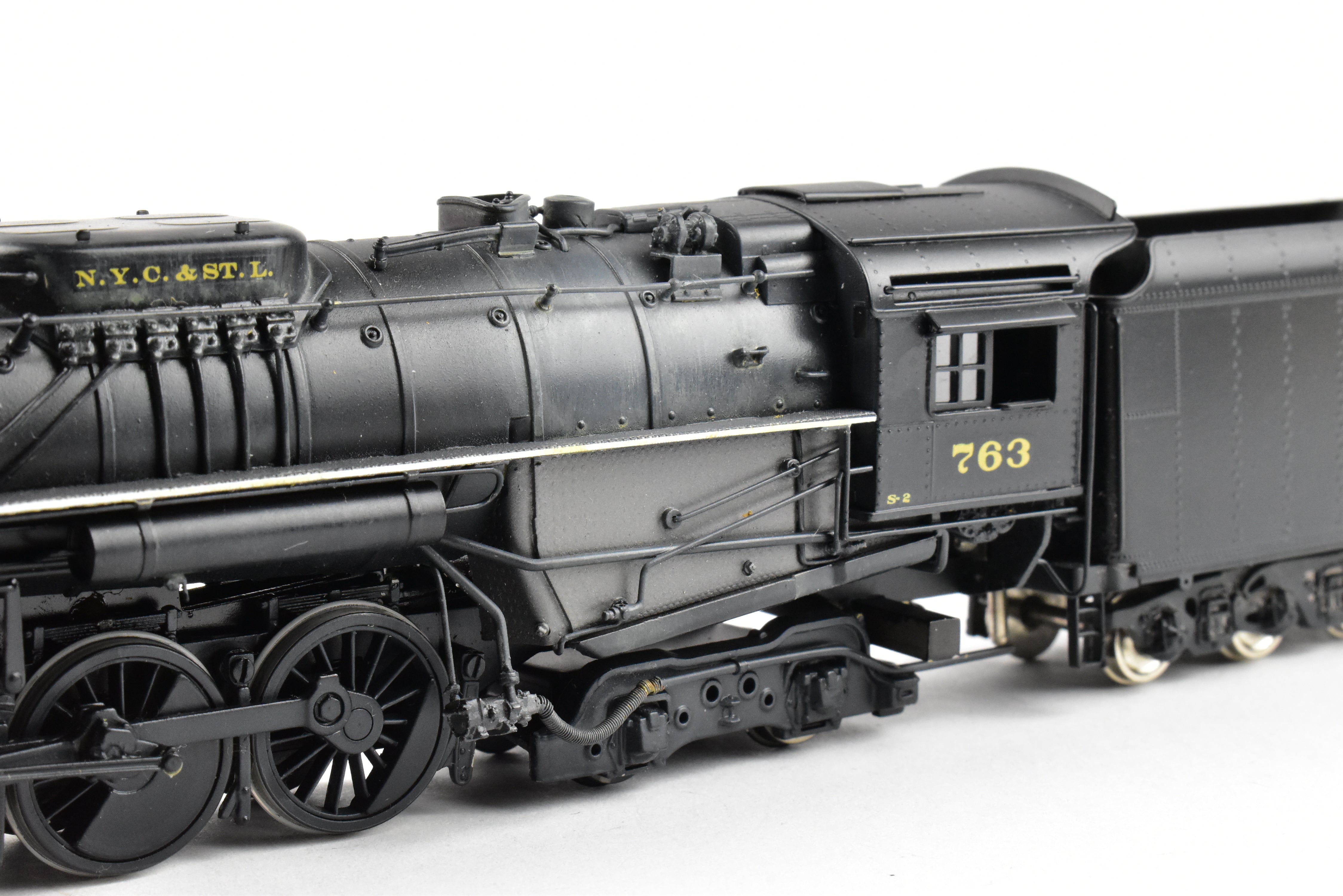 HO Brass Key Imports NKP Nickel Plate Road Weathered S-2/3 Class 2-8-4 Berkshire CP Model