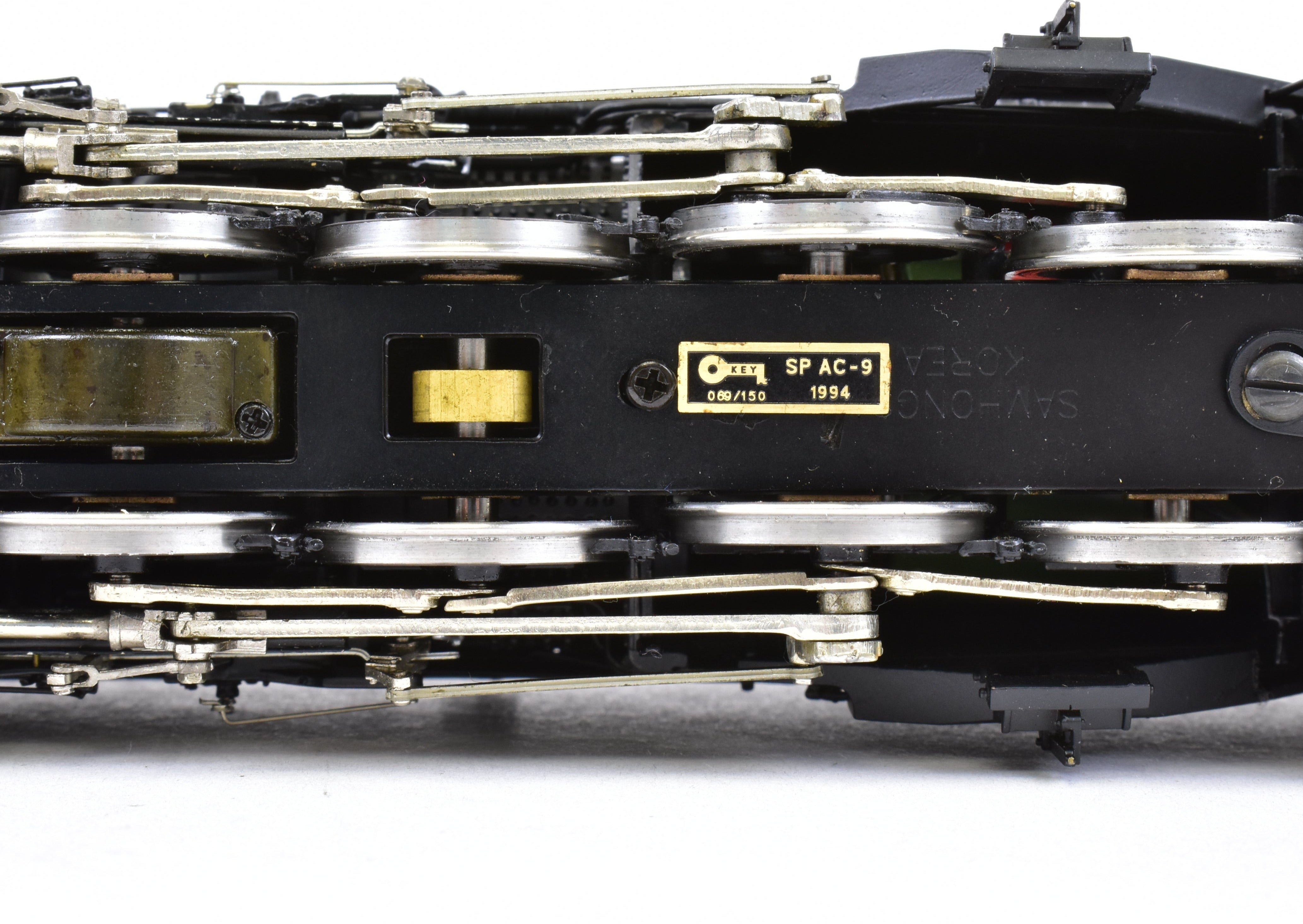 HO Scale Brass Key Imports Classic SP Southern Pacific AC - 9 2 - 8 - 8 - 4 Coal Tender #3811