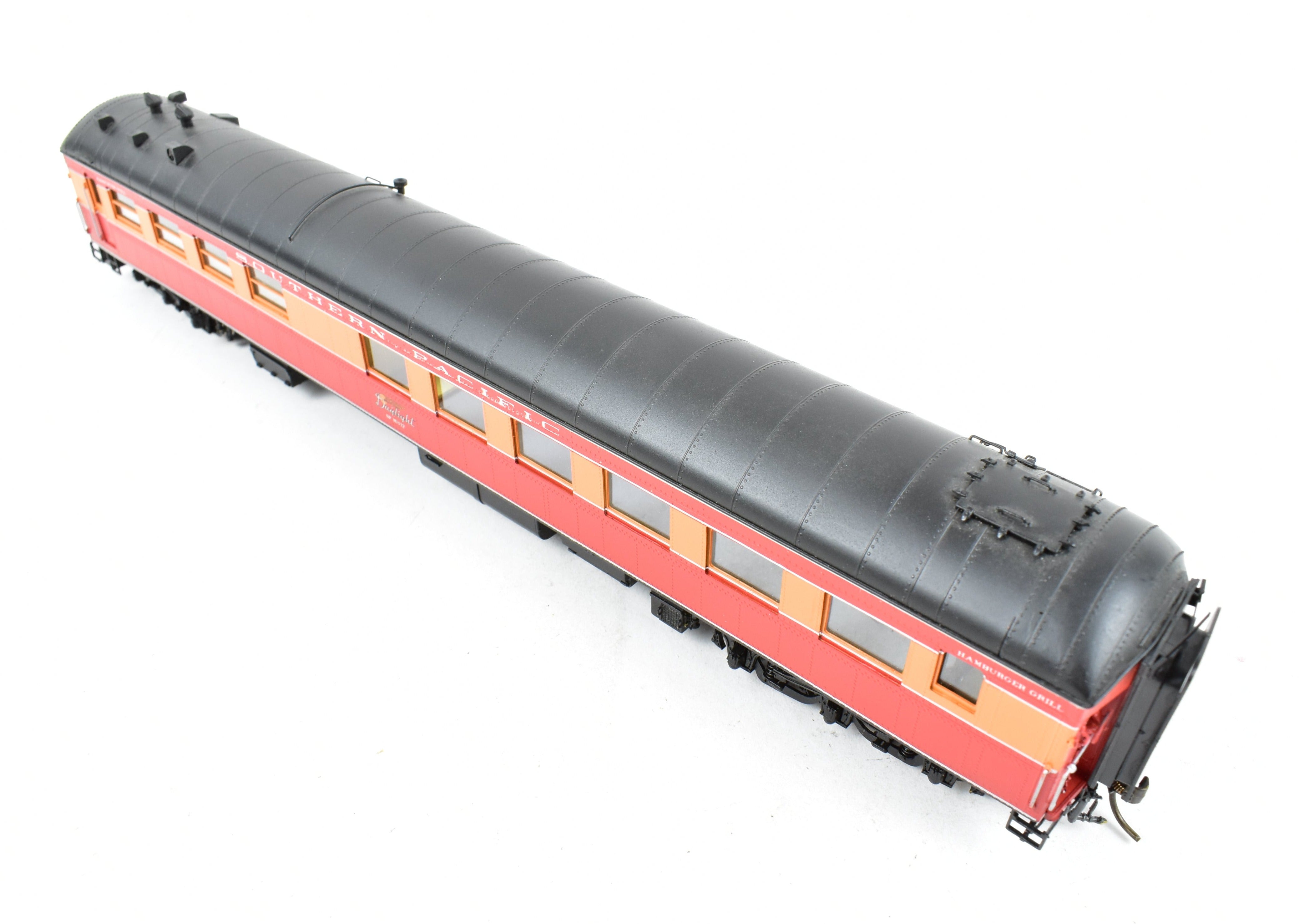 HO Scale Brass Precision Scale Co. Model Train Diner - Southern Pacific Harriman CS 77 - D - 4 with CP Daylight Scheme Custom Painting