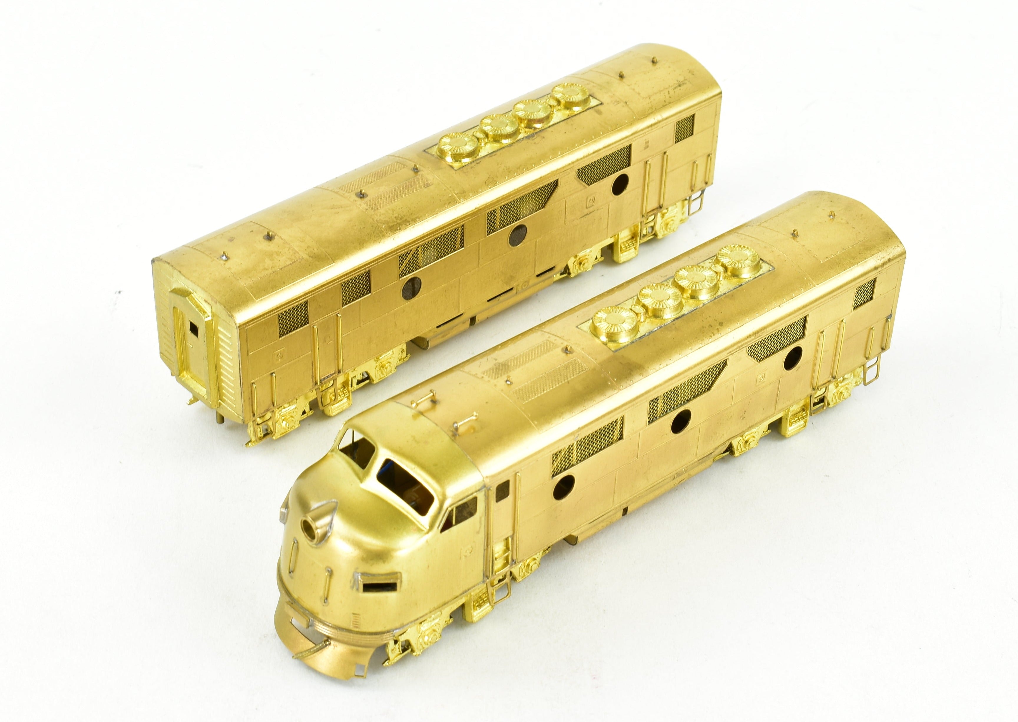 HO Scale Brass Hallmark EMD F3 A/B Set - Powered A & Unpowered B for Various Roads