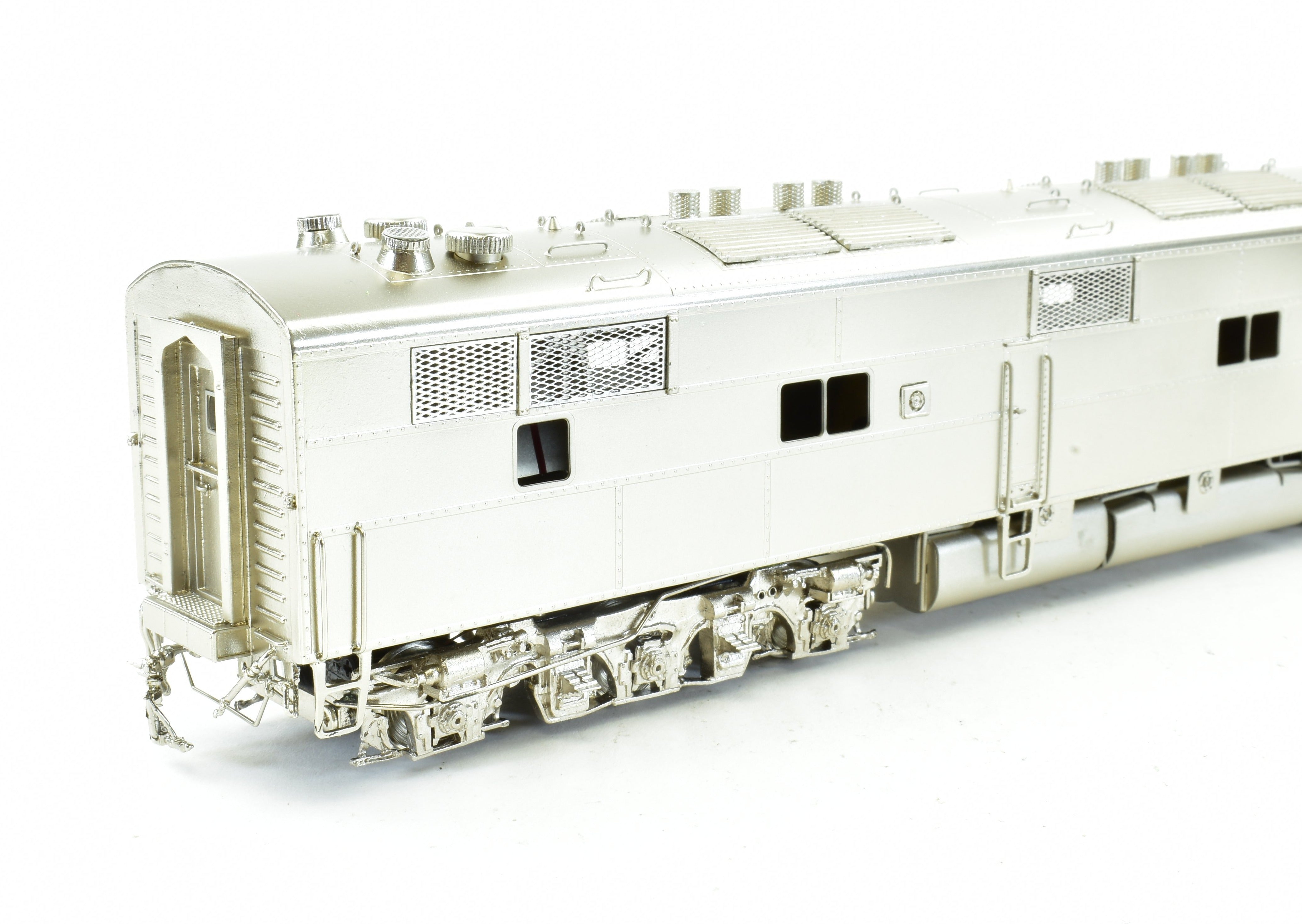 HO Scale Brass Model Train - Overland Models, Inc. CB&Q - Burlington Route EMD E7A Factory Plated Locomotive from 1966 Era