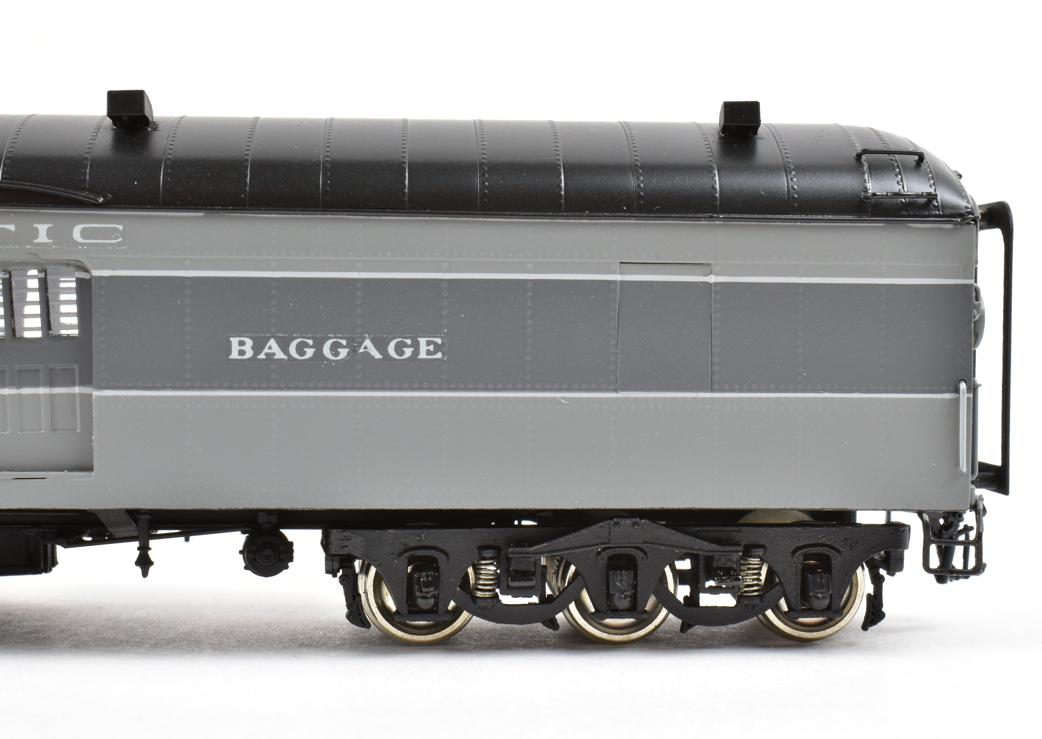 HO Scale Brass Model Train - Precision Scale Co. SP Southern Pacific Harriman Baggage/Auto Car 70 - BA - 5 FP No. 6500 for Model Train Enthusiasts