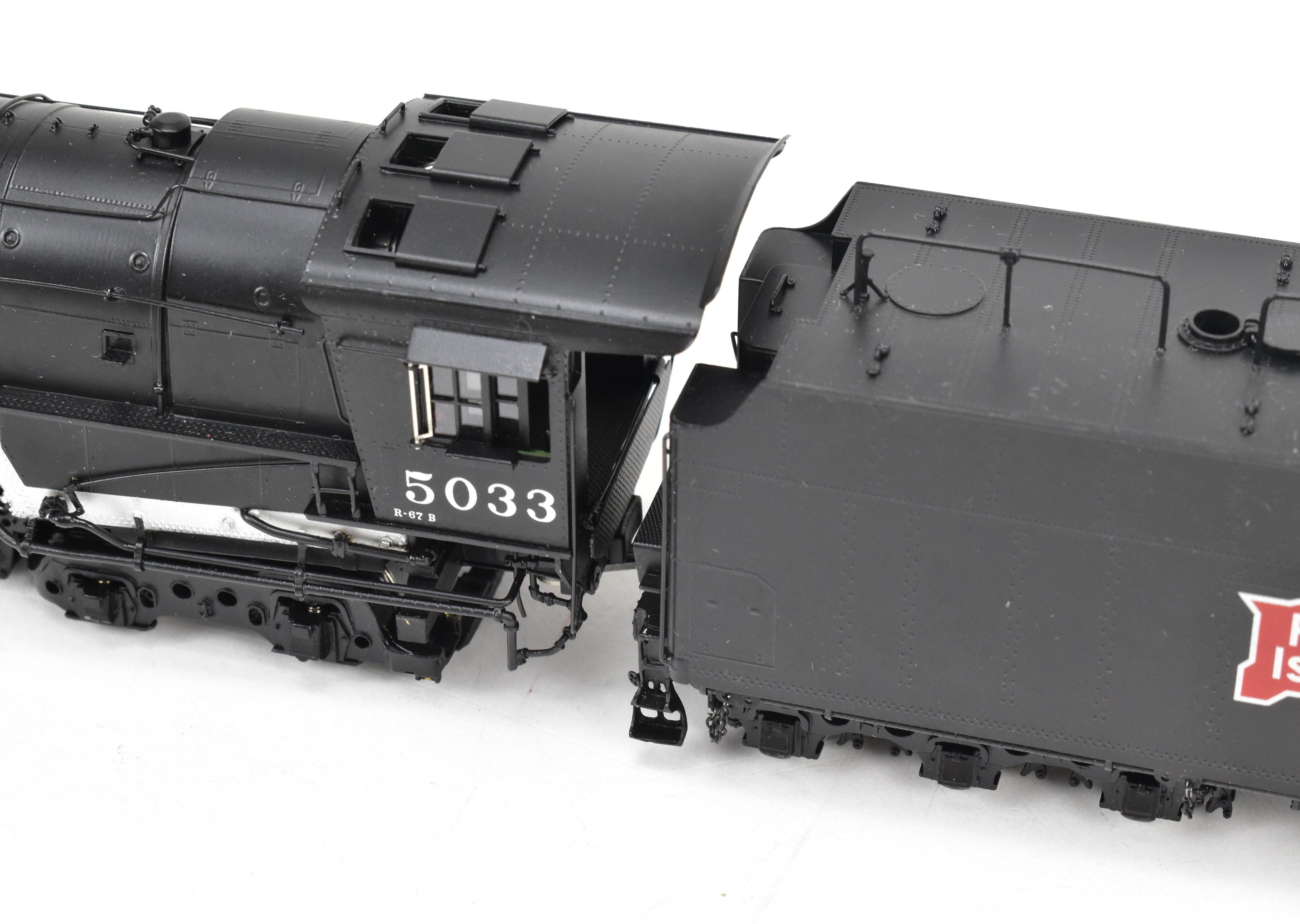 HO Scale Brass DVP Rock Island R-67 4-8-4 FP #5033 Oil Tender Model