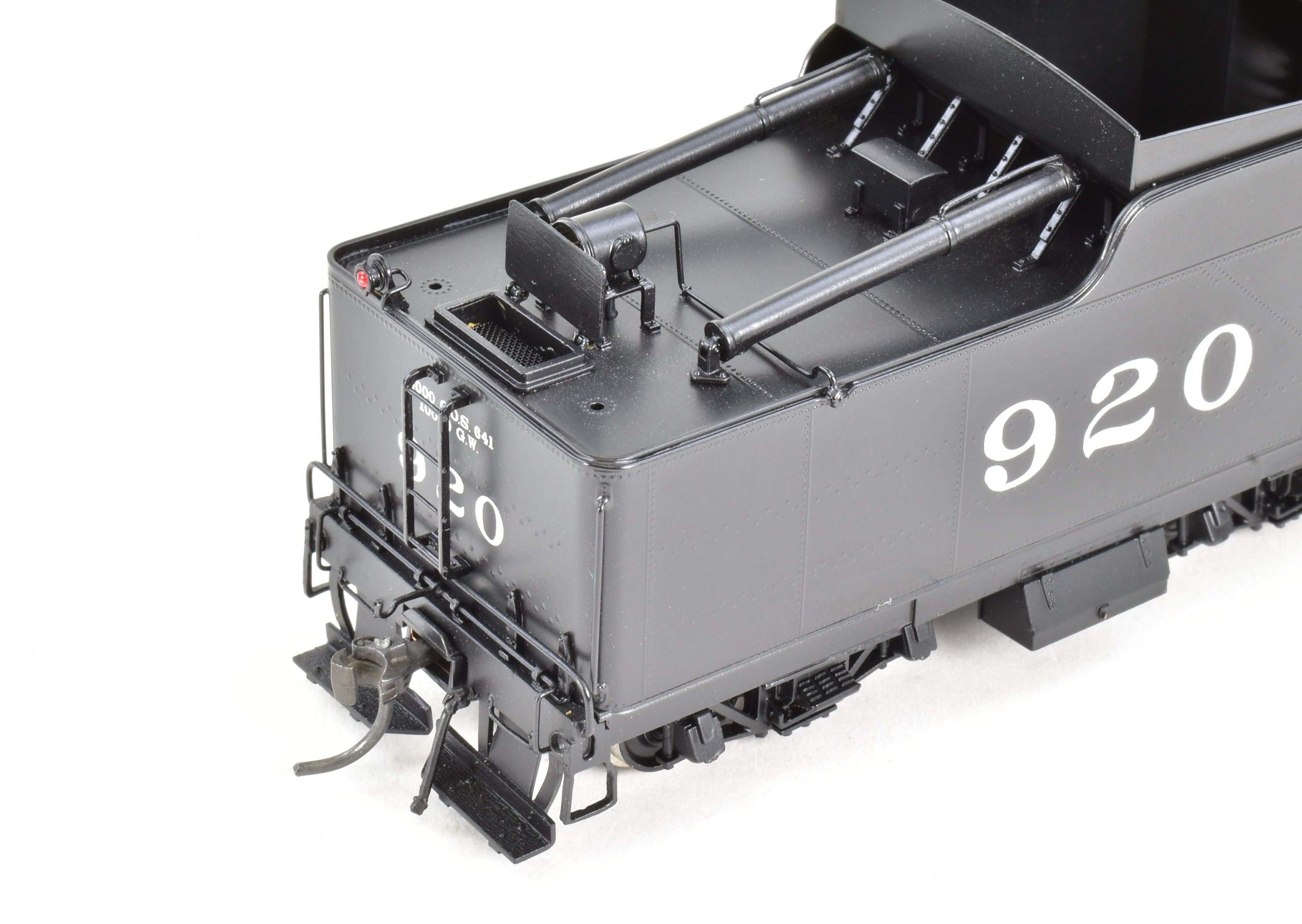 HO Scale Brass ATSF - Santa Fe 2-10-2 #920 Factory Painted Division Point Model