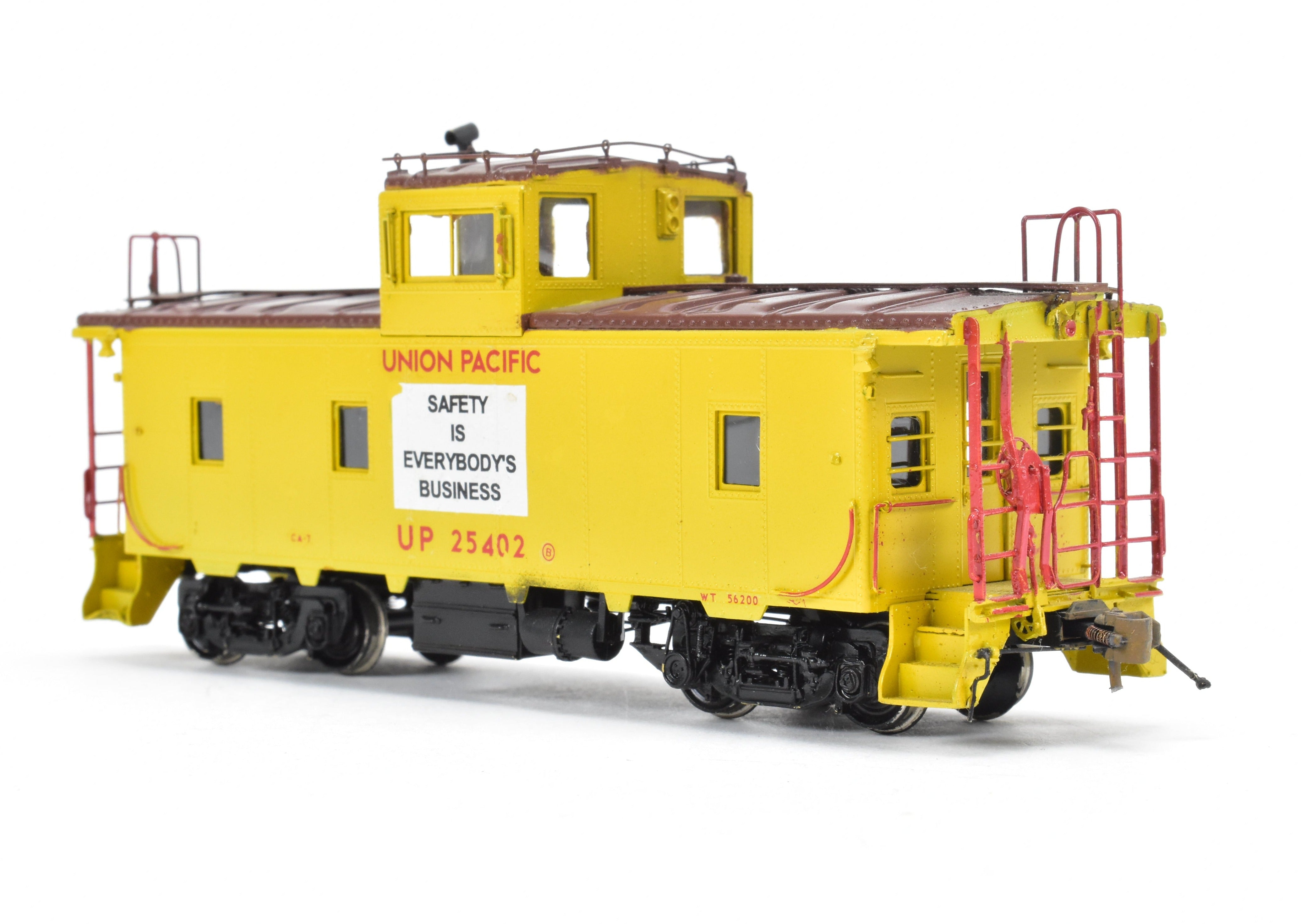 HO Brass OMI UP Union Pacific CA - 7 Custom - Painted Caboose by Overland Models