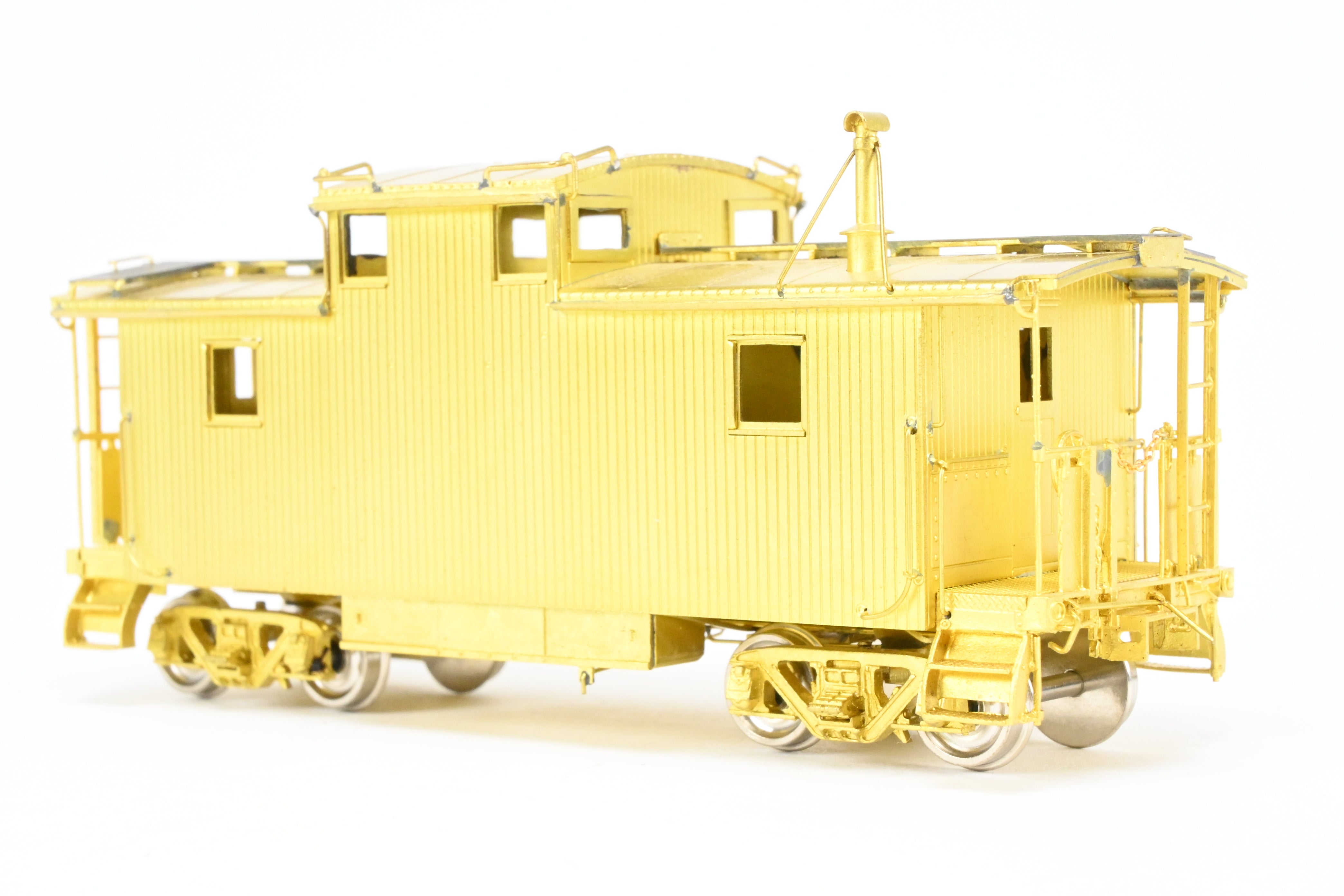 HO Scale Brass N&W - Norfolk & Western “CF” Wood Caboose Model by Overland Models, Inc. (OMI)