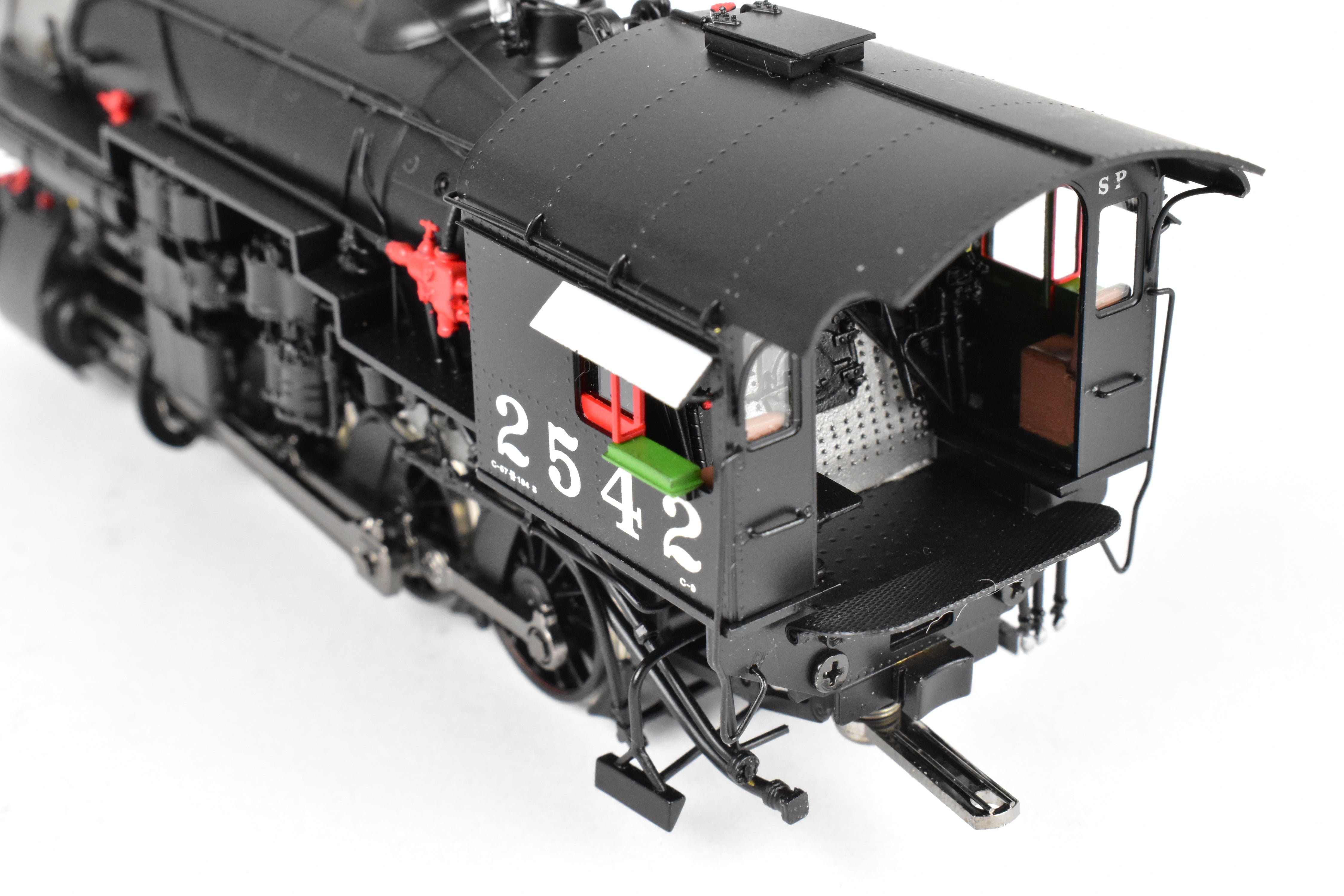 High - Quality HO Scale Brass Steam Locomotive - Challenger Imports SP Southern Pacific Class C - 9 2 - 8 - 0 Front Pilot Engine #2542
