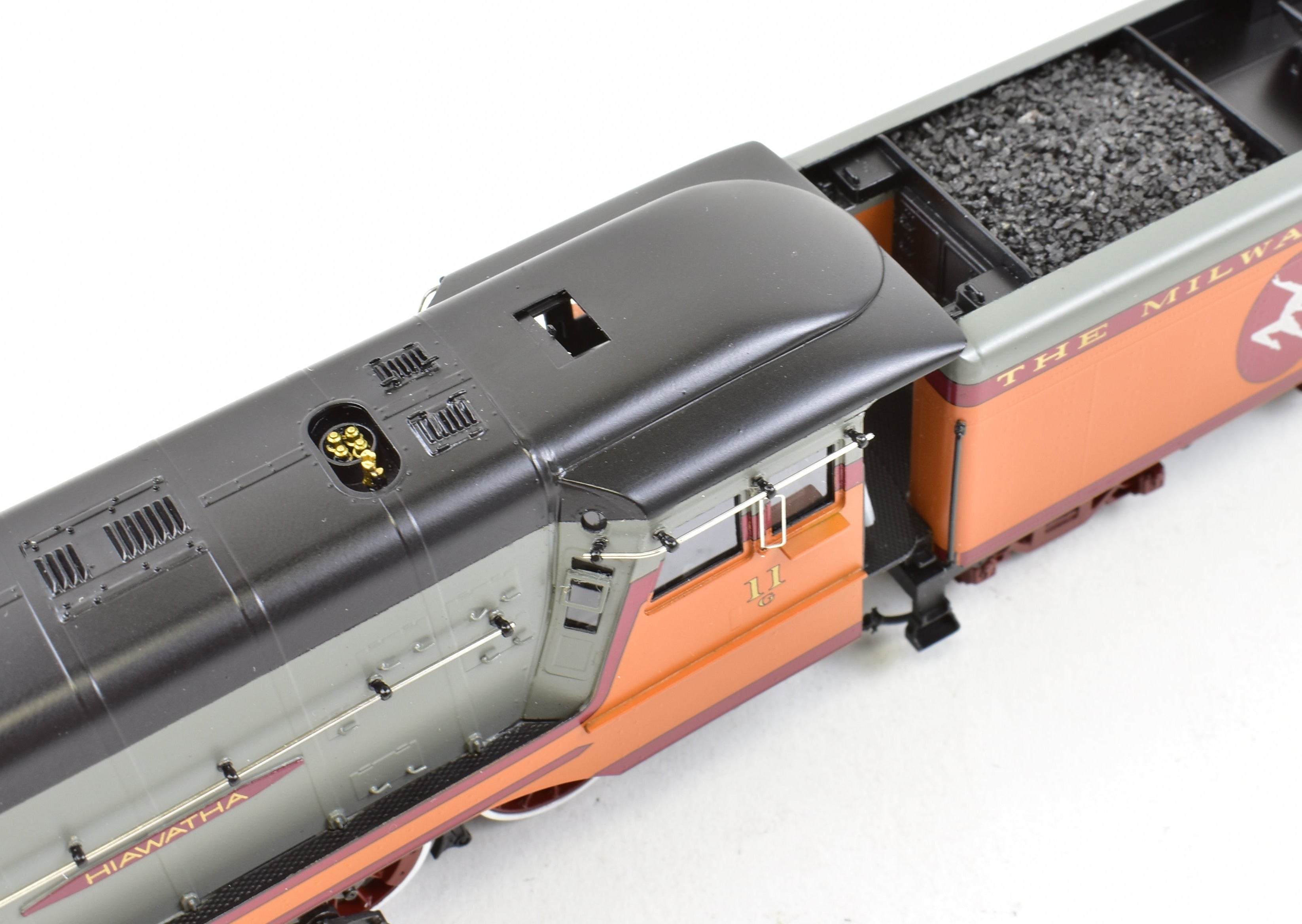 HO Scale Brass Precision Scale Co. Milwaukee Road 4-6-0 G-6PS Cut Skirt FP #11 Model