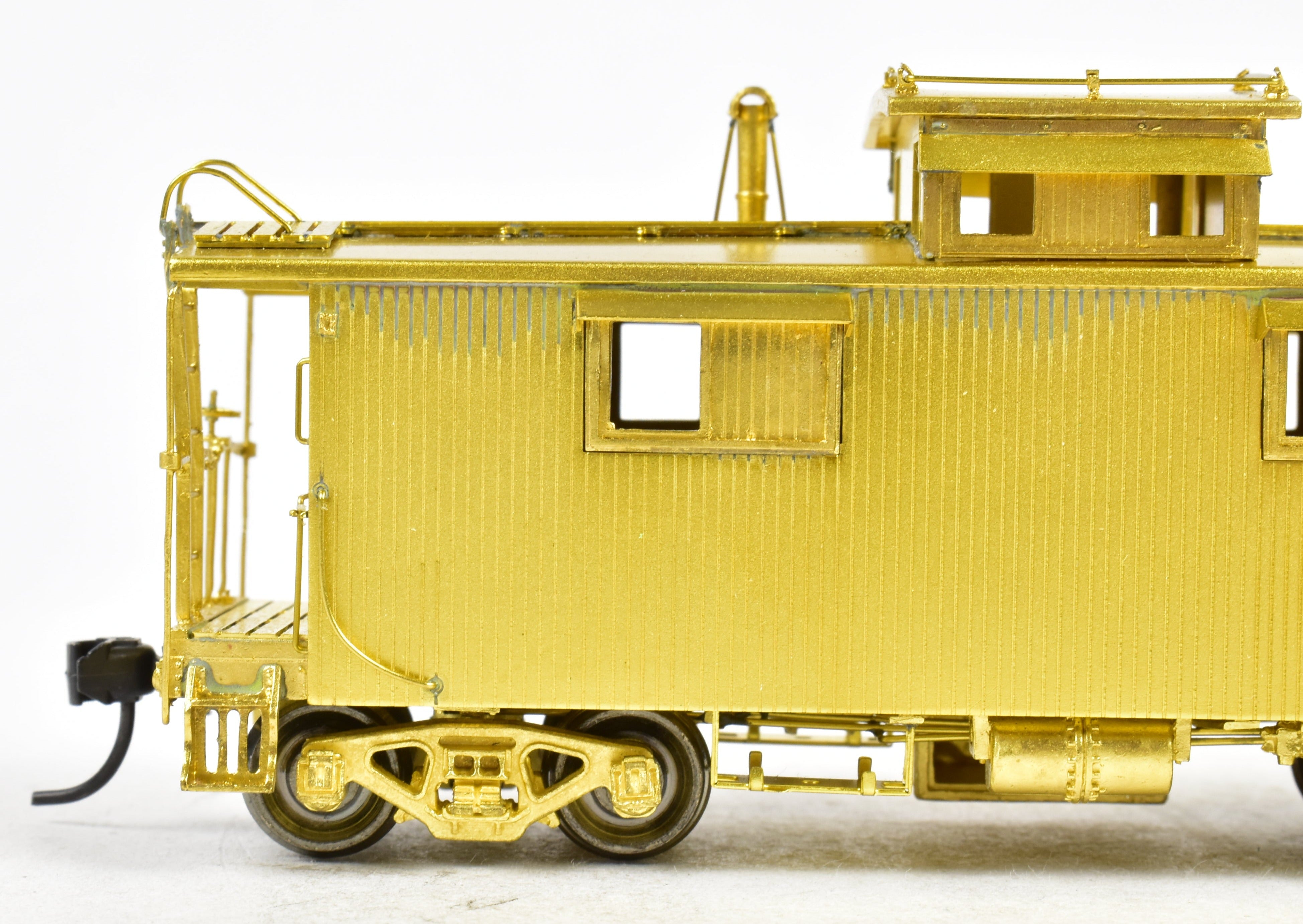 HO Scale Brass OMI C&O Wood Caboose by Overland Models, Inc.