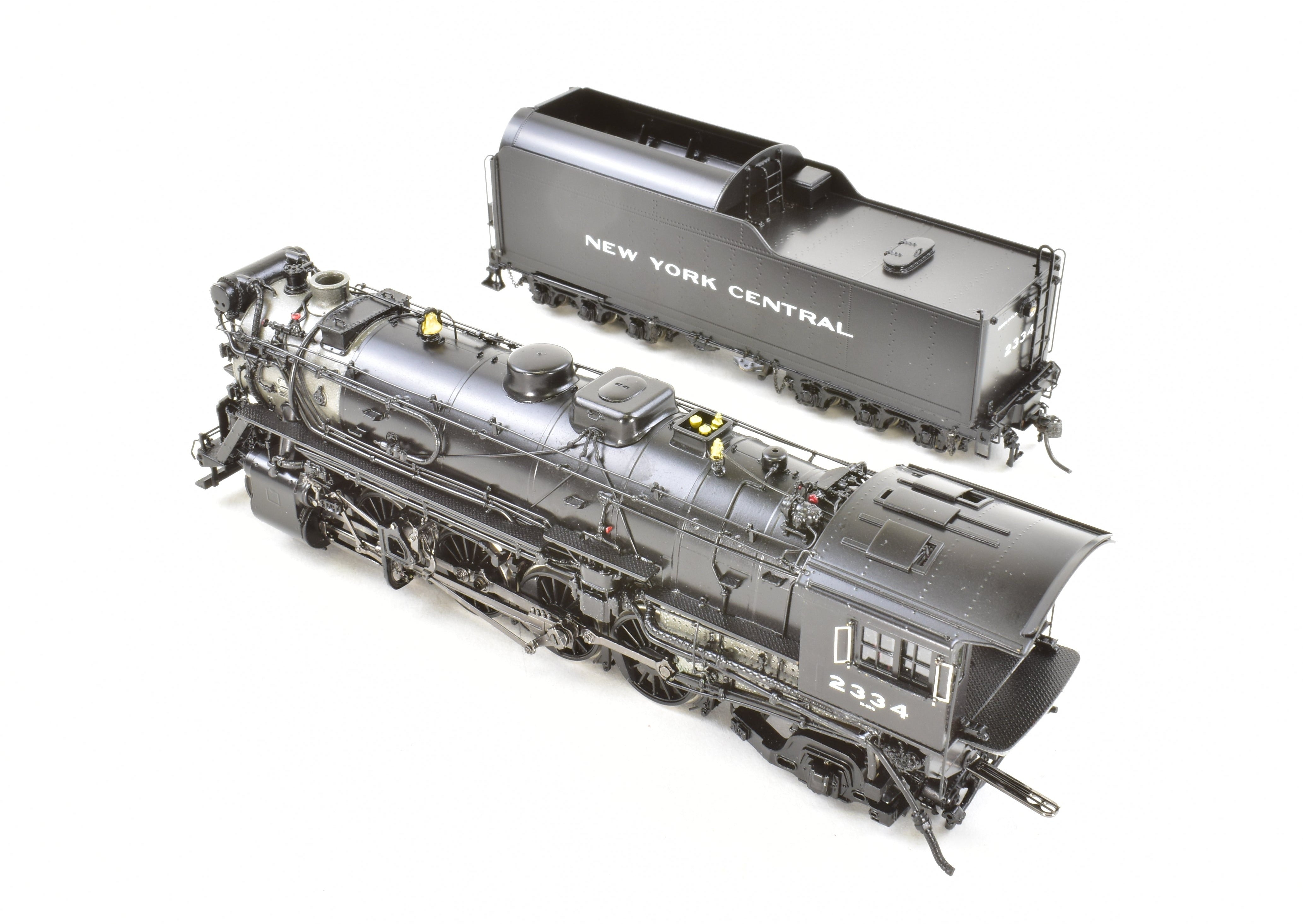 HO Brass DVP Division Point New York Central H - 10b Mikado 2 - 8 - 2 FP Locomotive No. 2334