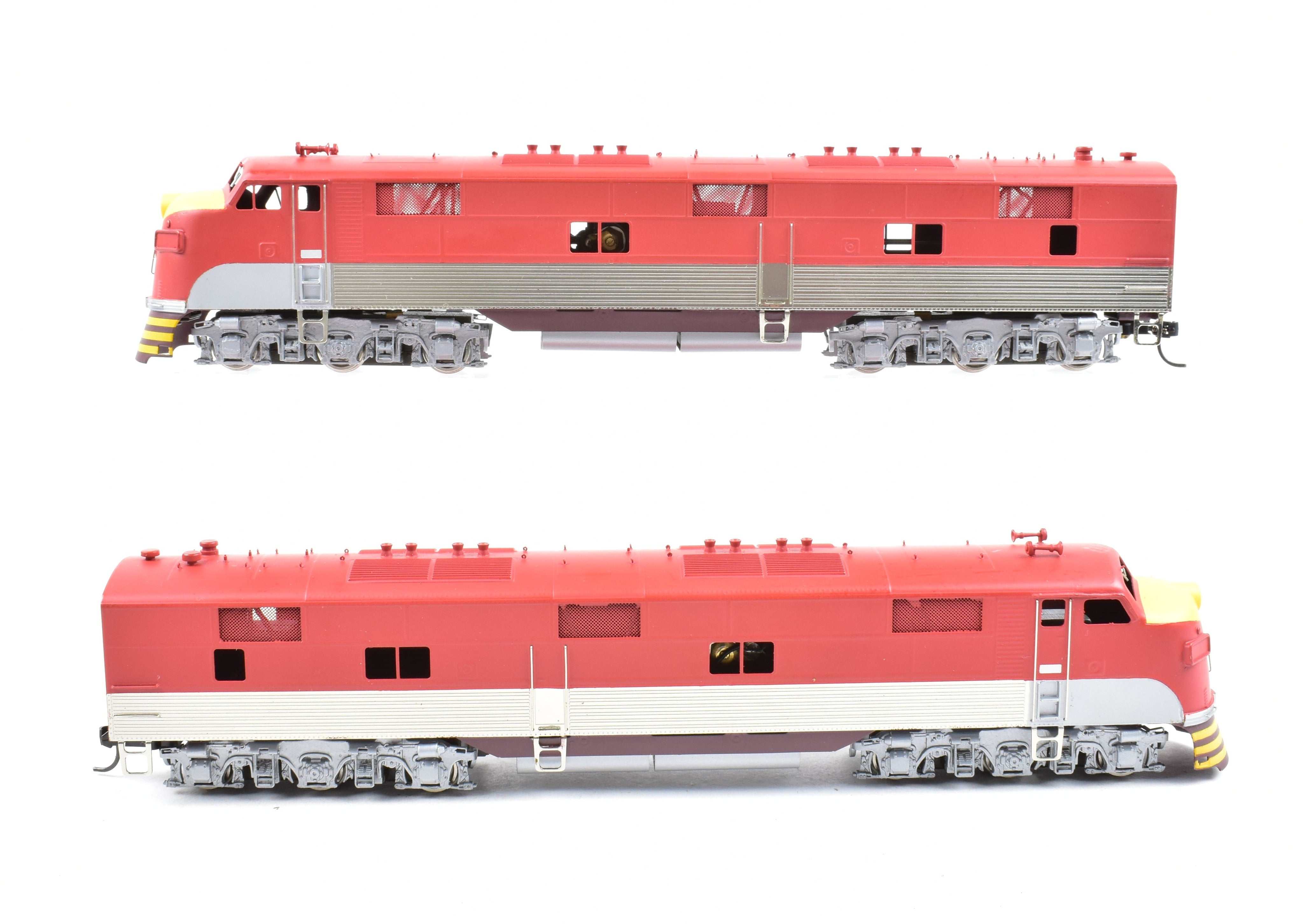 HO Scale Brass Hallmark Model Train Sets - Frisco and MKT (Missouri Kansas Texas Katy) The Texas Special E7 A - A Powered Locomotive Set