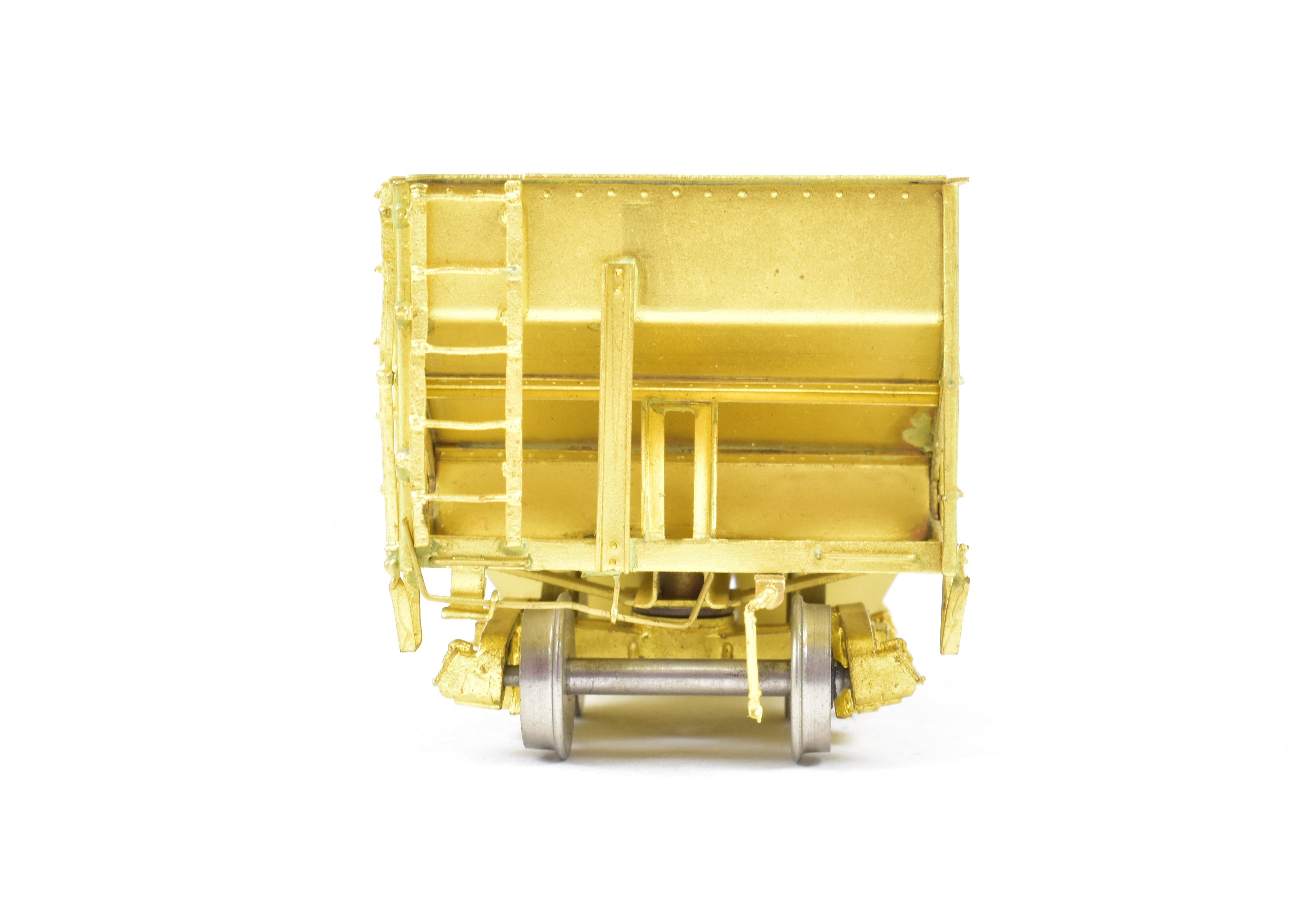 HO Scale Brass Western Maryland 55-Ton 2-Bay Hopper Car Model by Overland Models, Inc. (OMI)