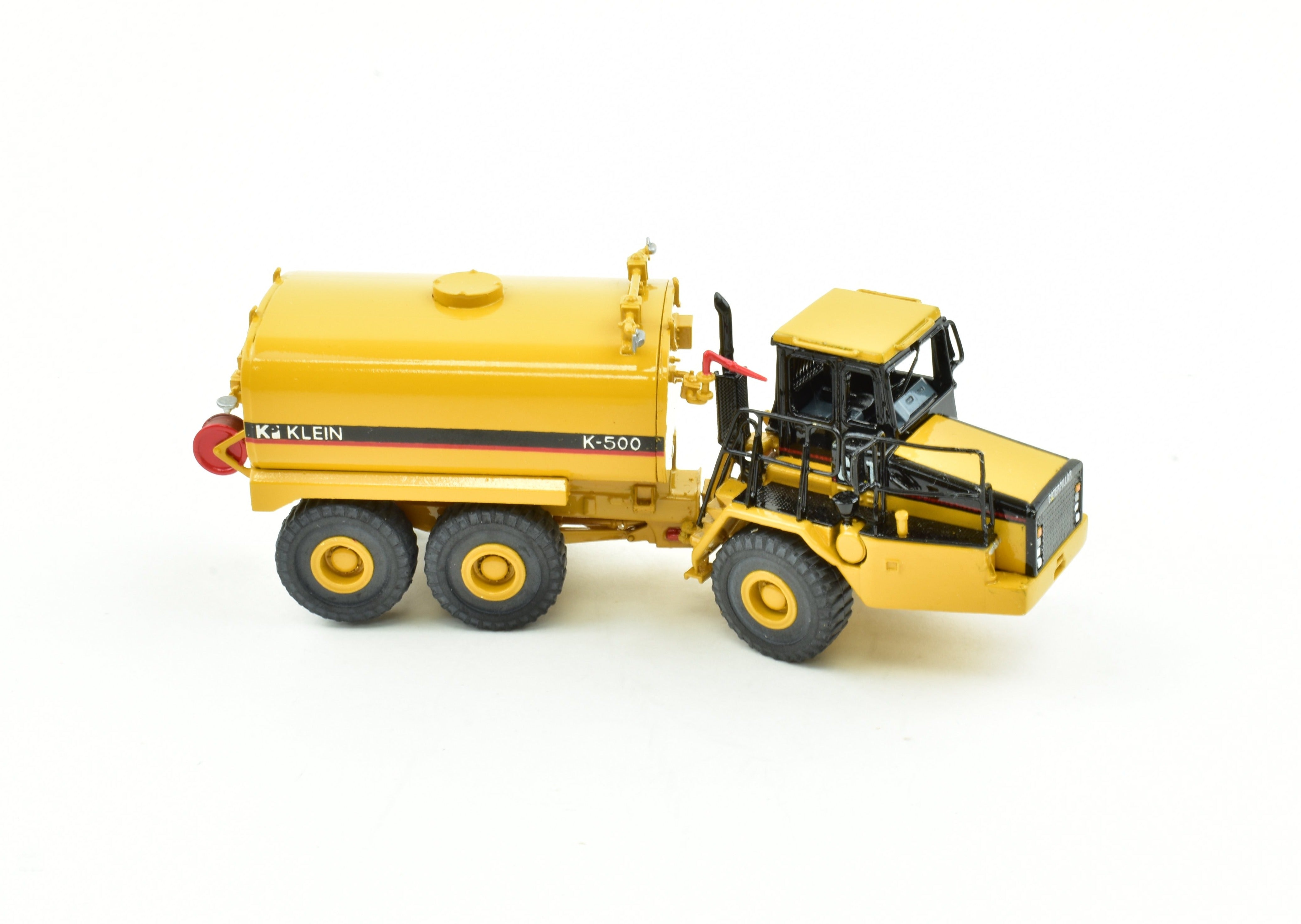 1999 HO Brass CON Zycon K500 Caterpillar D250E II Articulated Truck w/ Klein Water Tank