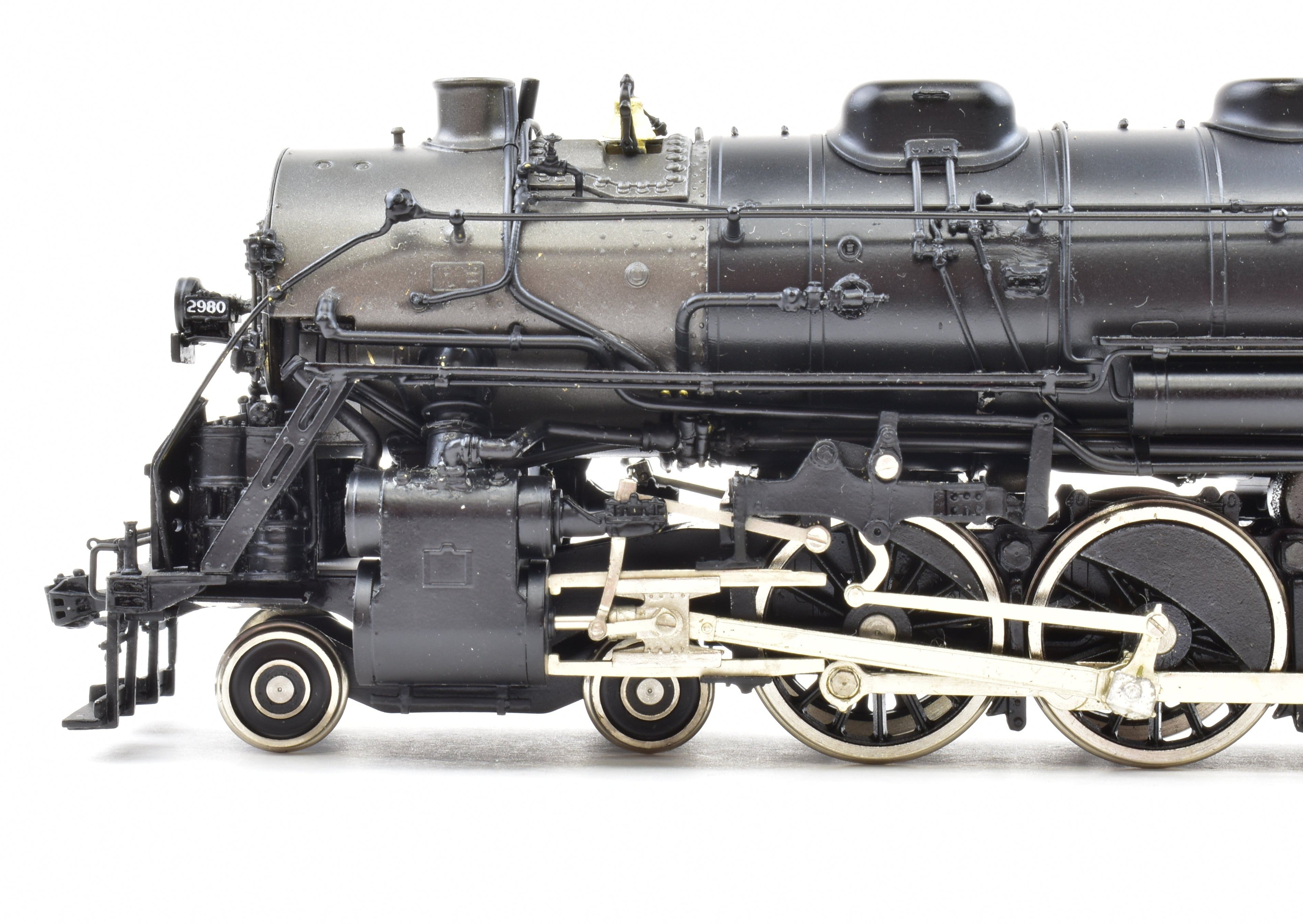 High - Quality HO Scale Brass Model Train by Key Imports NYC - New York Central L - 2c 4 - 8 - 2 Mohawk 1989 Run Custom Series CS - 68